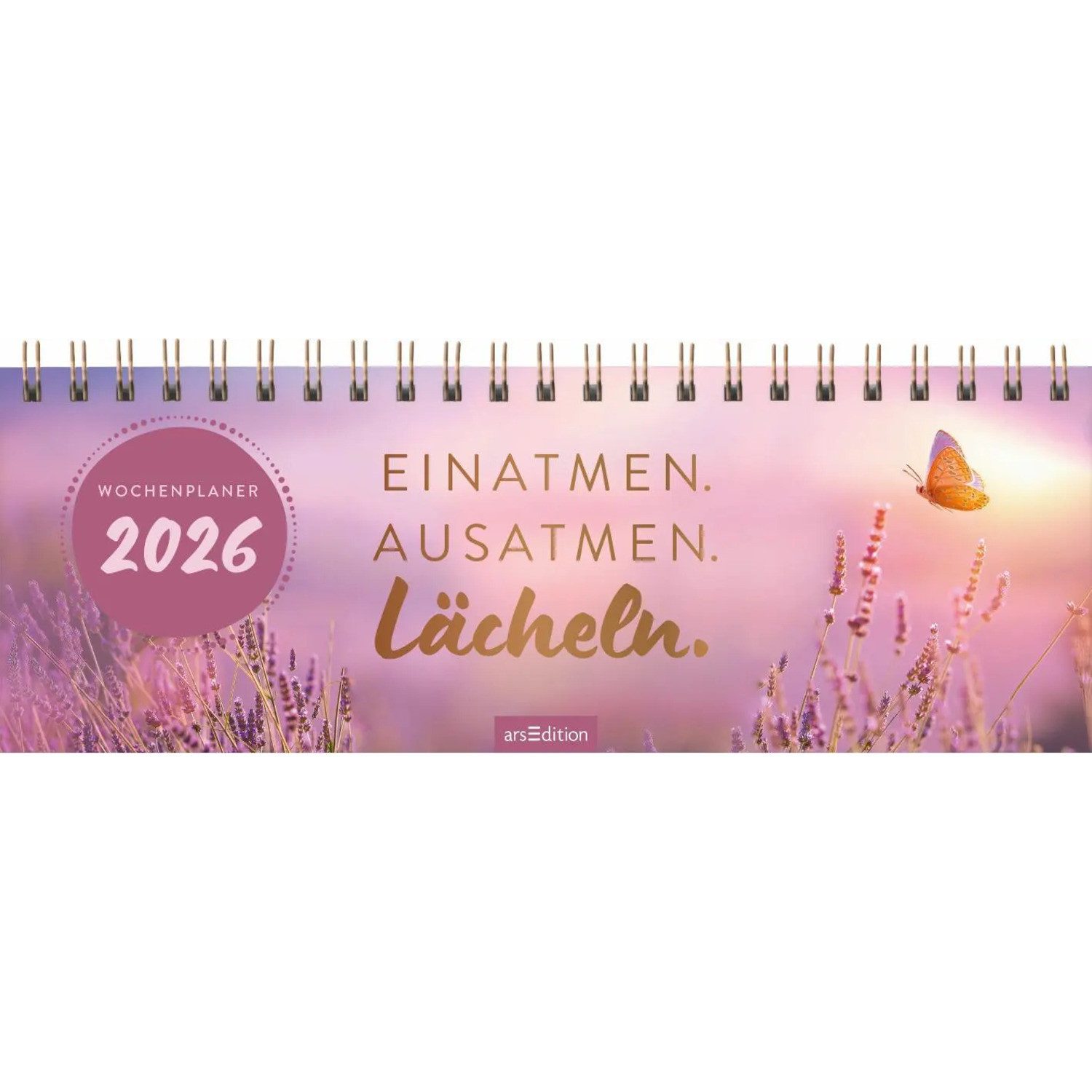Ars Edition Настольный календарь Настольный календарь Einatmen. Ausatmen. Lächeln. 2026