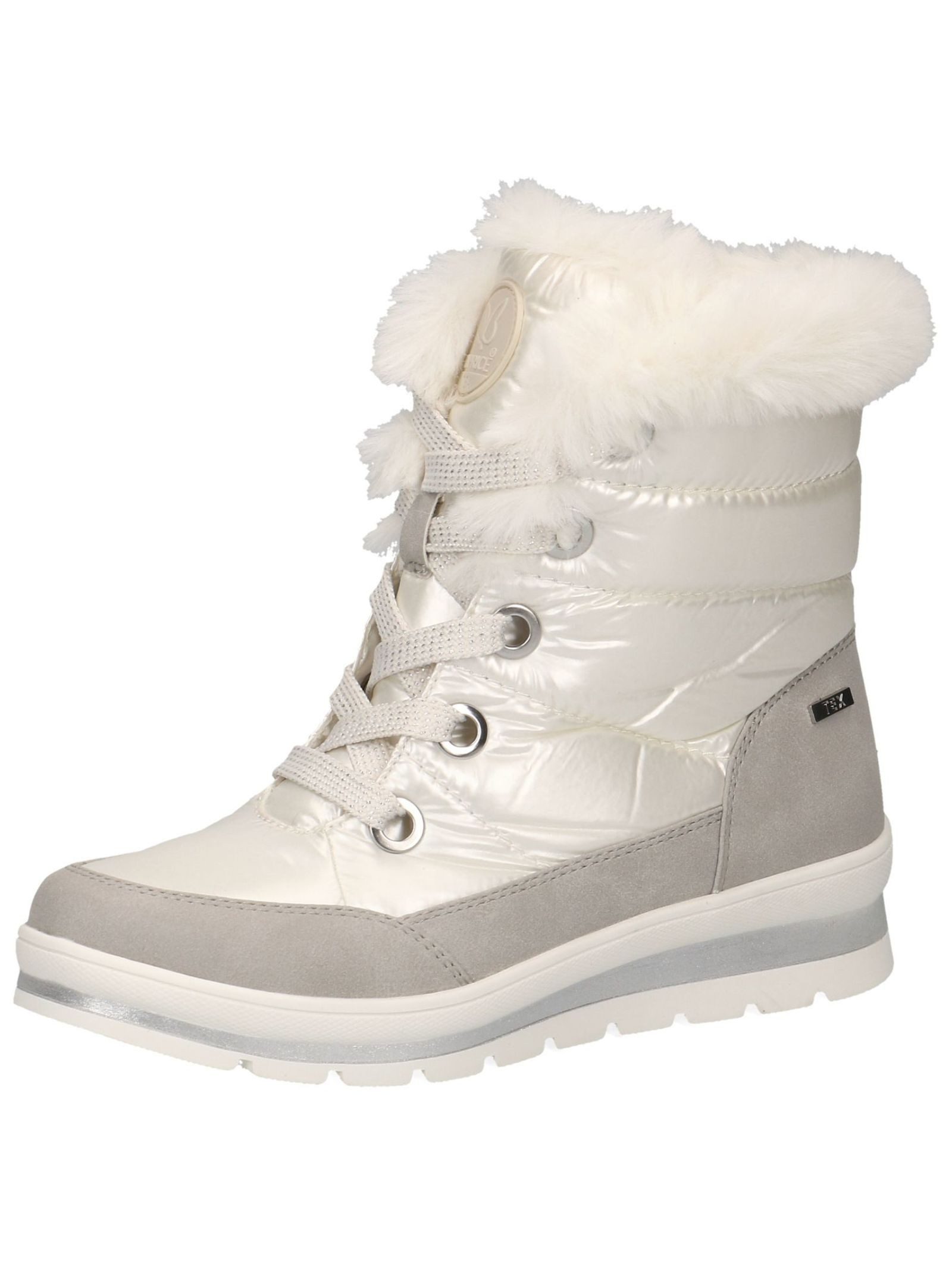 Caprice Stiefelette Textil . Schnürstiefelette