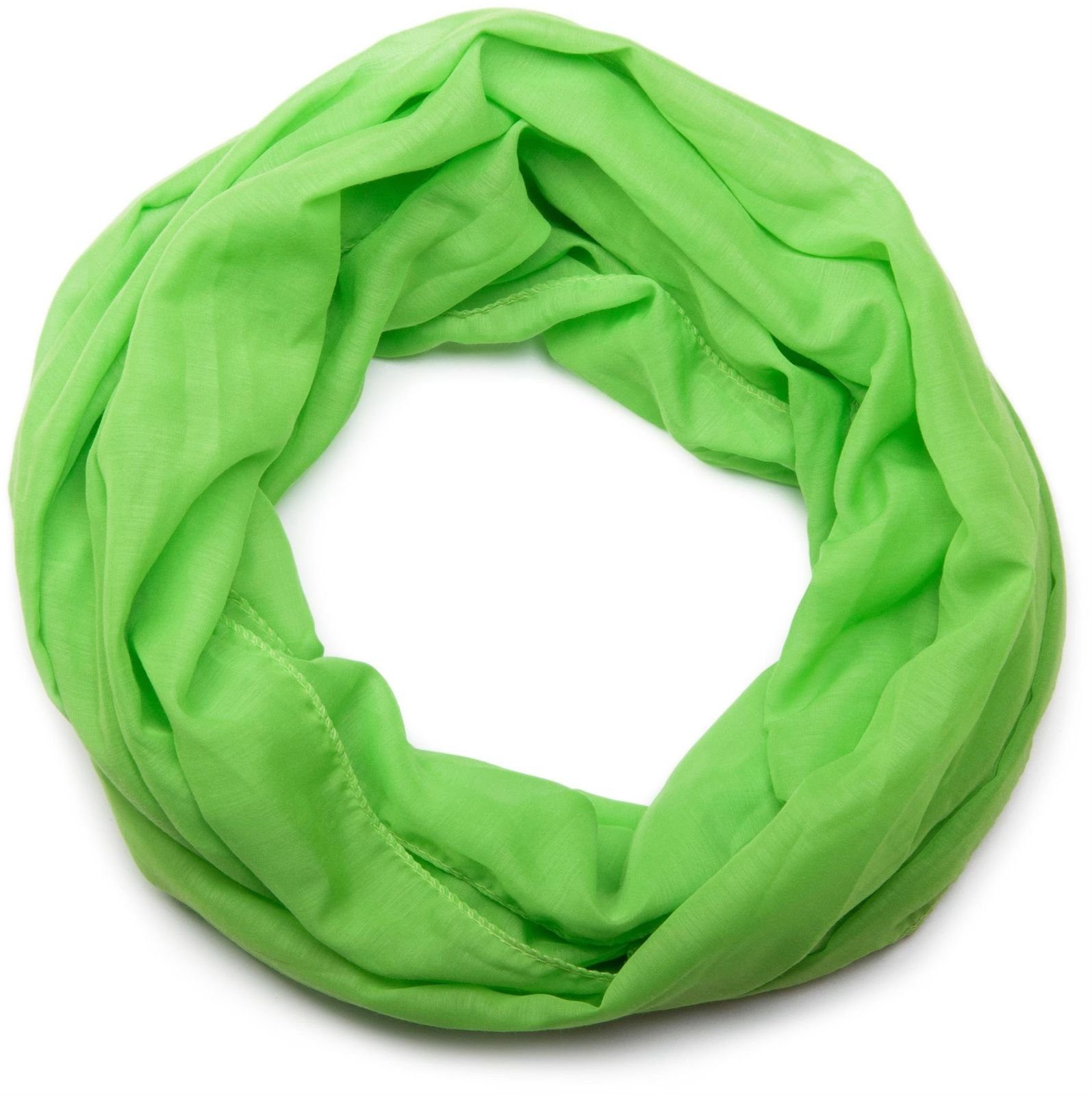 styleBREAKER Loop Seidiger unifarbener Loop, (1-St) günstig online kaufen