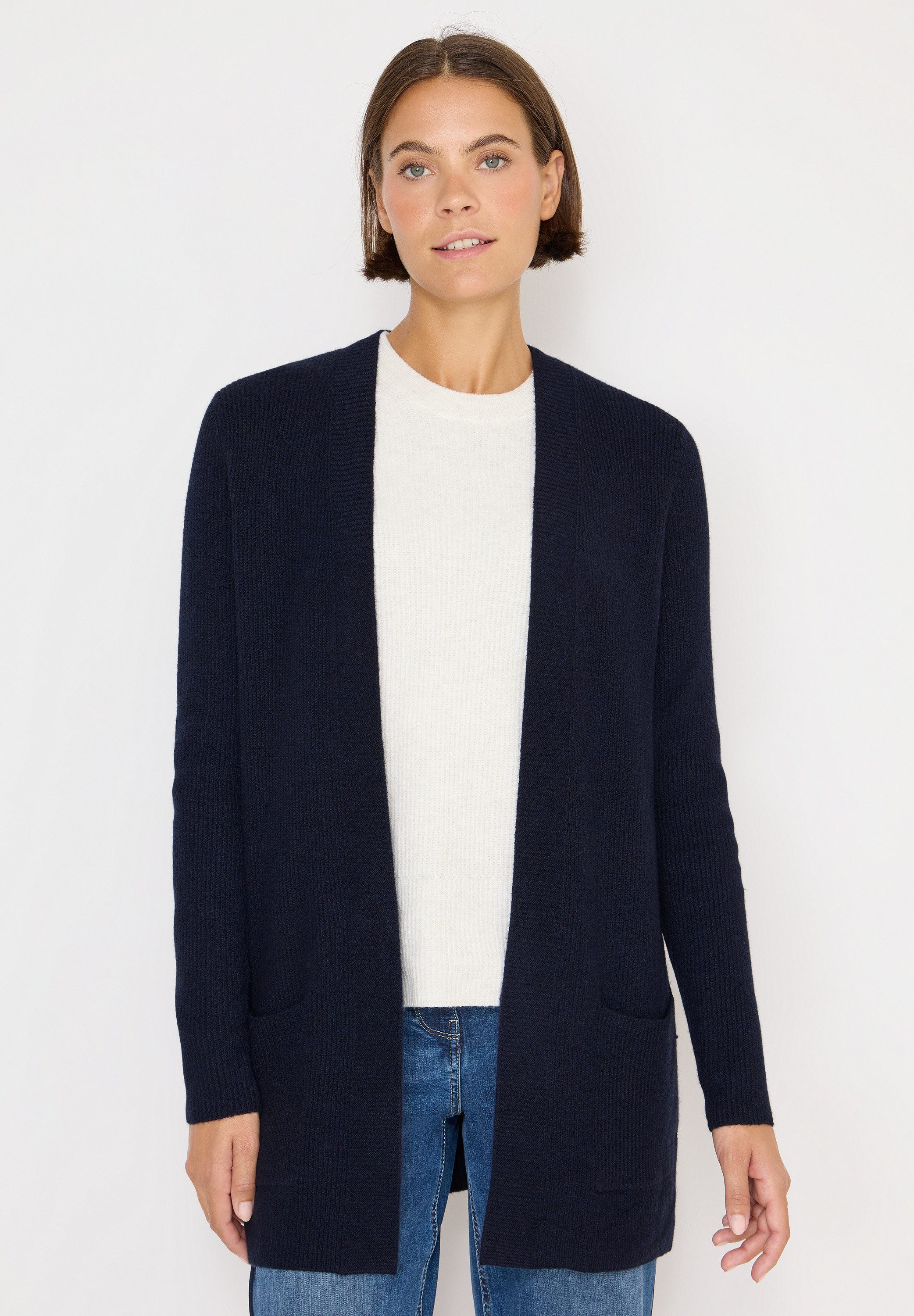 CECIL Strickjacke im soften Baumwoll-Mix günstig online kaufen