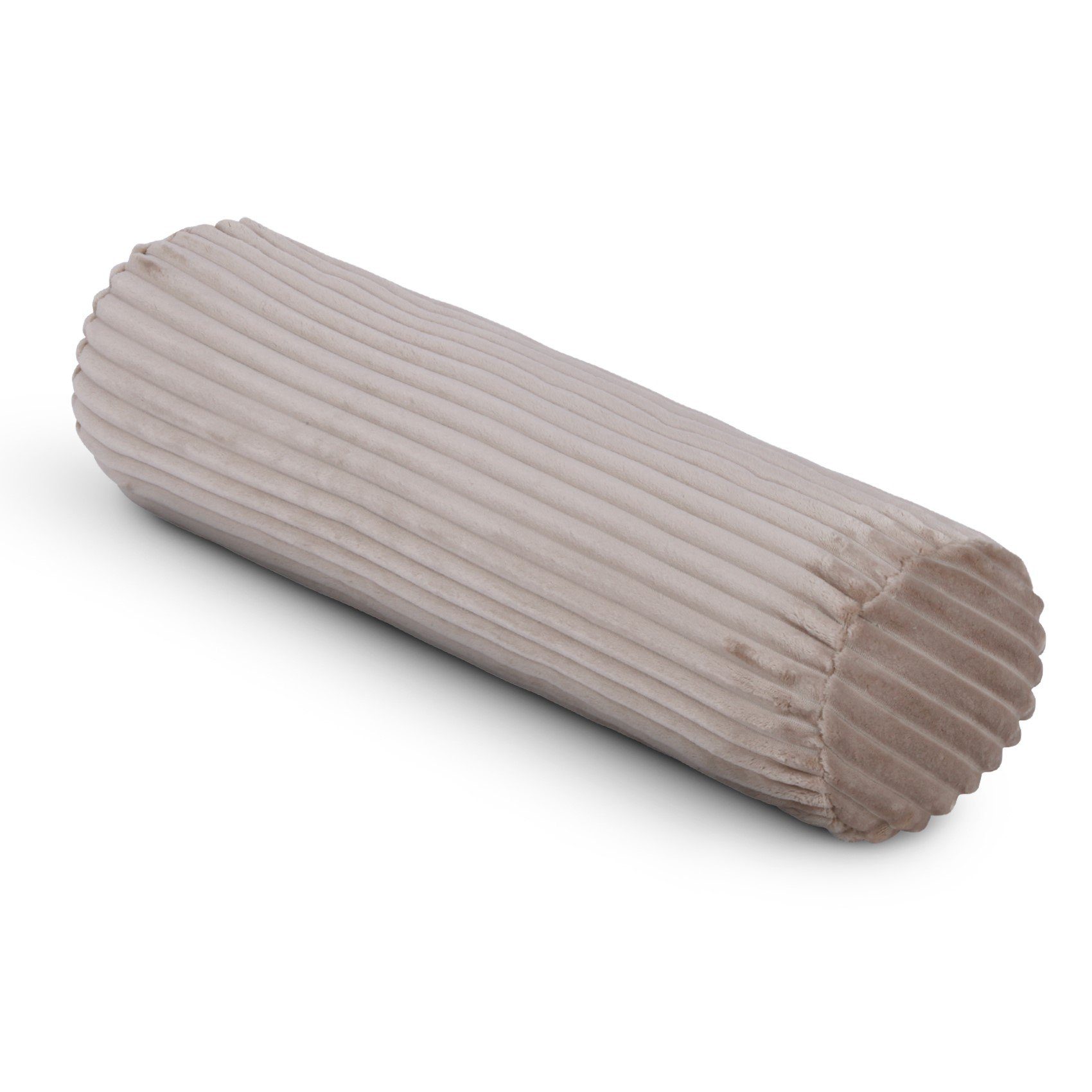 Bestlivings Dekokissen Kissenrolle XXL 70x20cm, Cord Optik, mit Reißverschluss, kuschelig weich