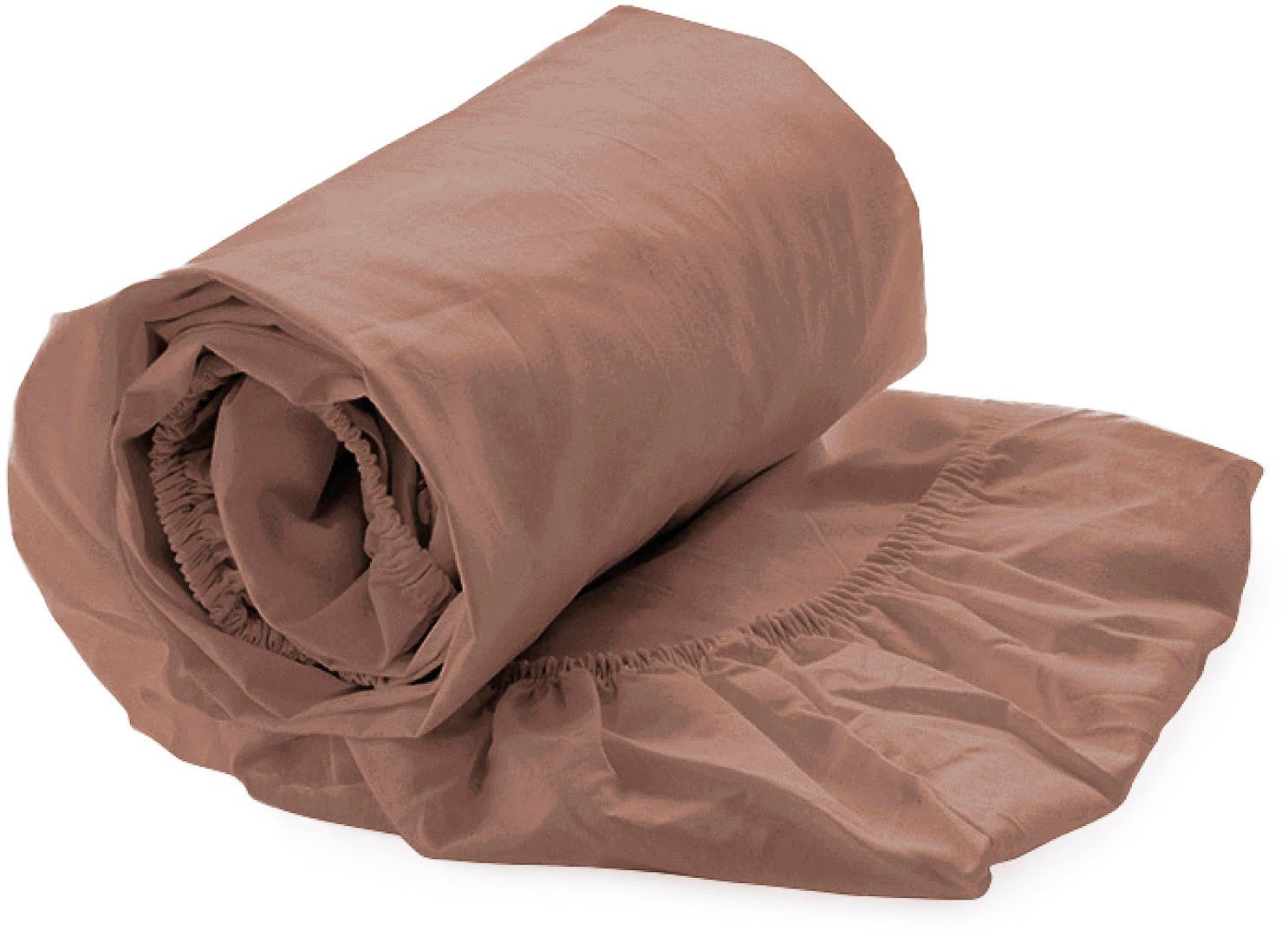 YELLOW Spannbettlaken Percale, Perkal, Gummizug: rundum, günstig online kaufen