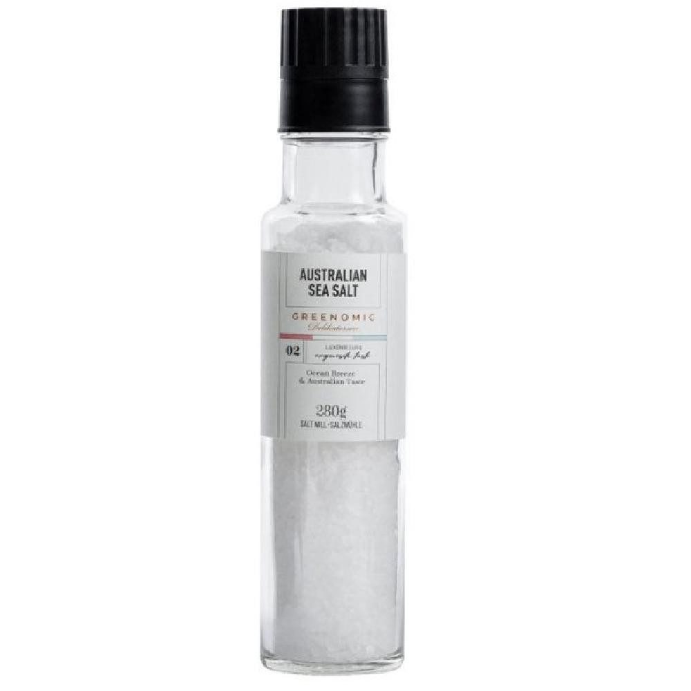 Greenomic Gewürz Gewürzmühle Australisches Meersalz (280g)
