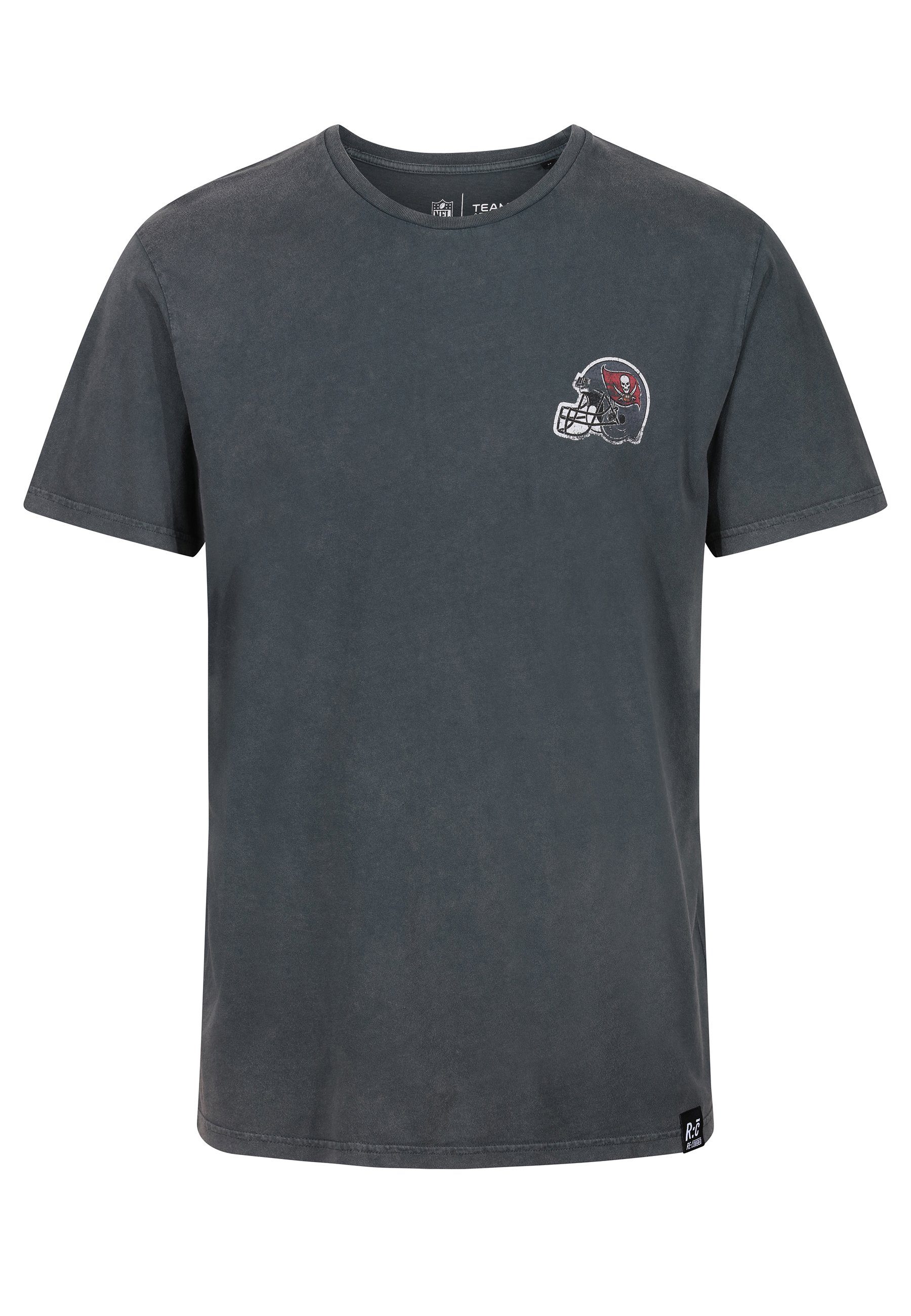 GOTS T-Shirt Recovered COLLEGE NFL zertifizierte Bio-Baumwolle BUCCS