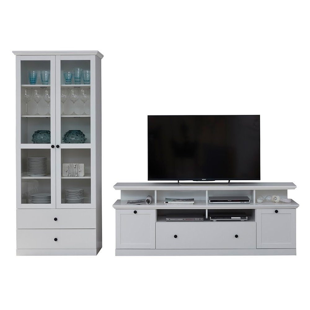 trendteam Wohnwand, Anbauwand Wohnkombi TV-Möbel Fernsehschrank günstig online kaufen