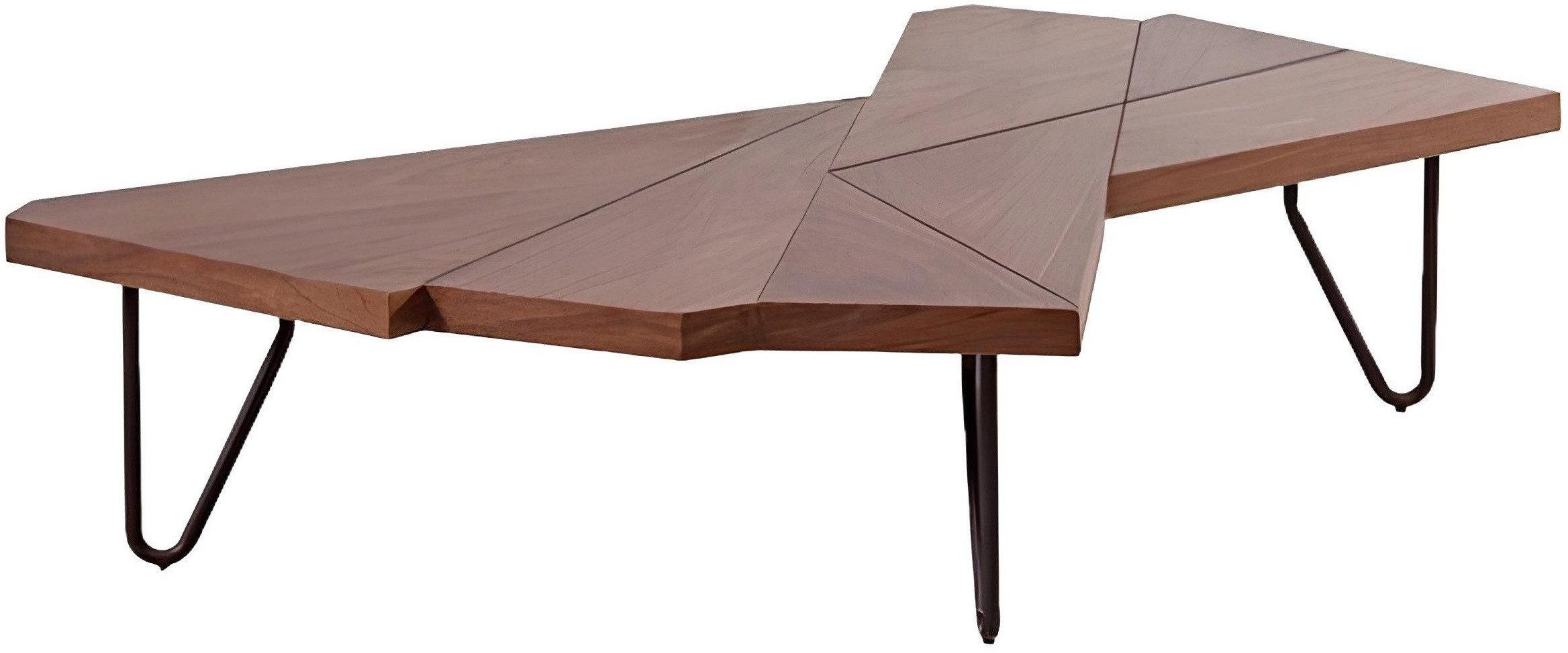 JVmoebel Couchtisch Abstrakter Beistelltisch aus Holz im modernen Design (1-St., Couchtisch), Made in Europa