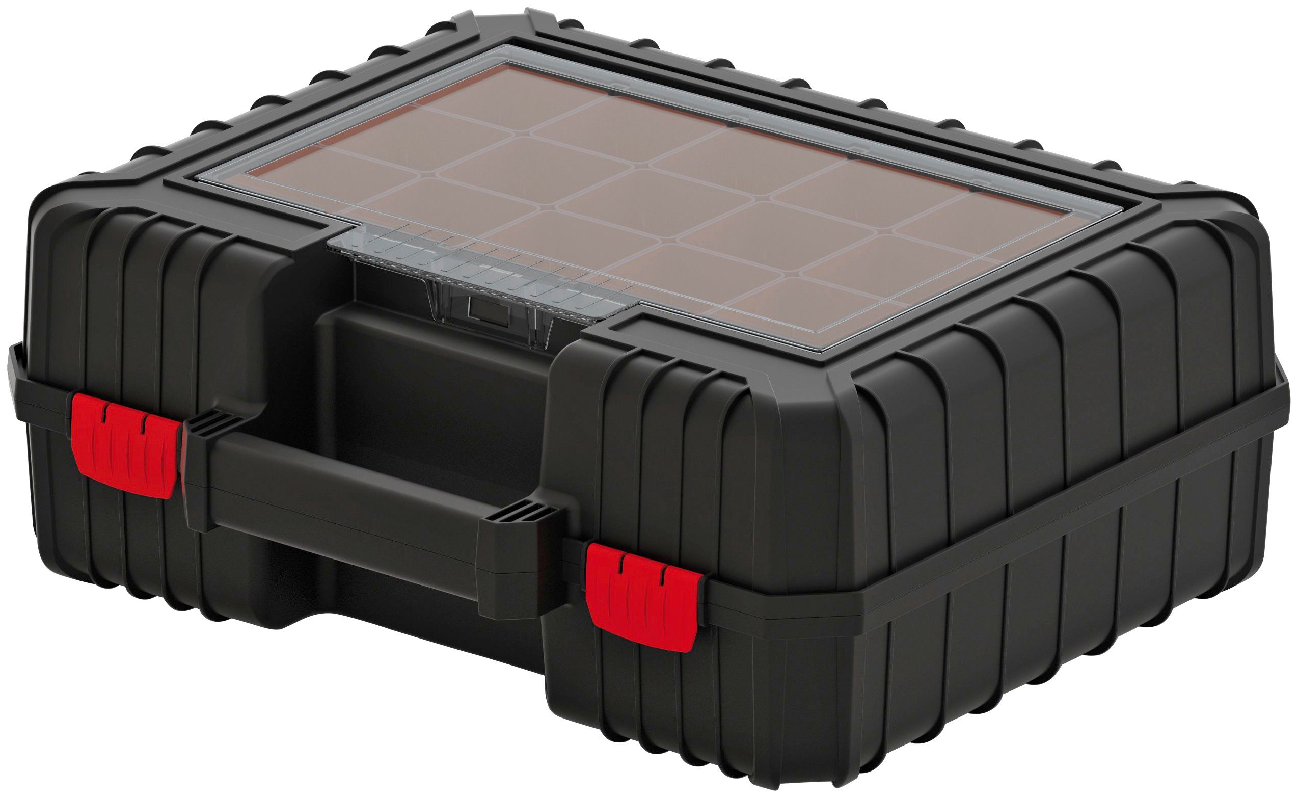 Prosperplast Werkzeugbox HEAVY, 38,4 x 33,5 x 14,4 kg | Werkzeugkoffer