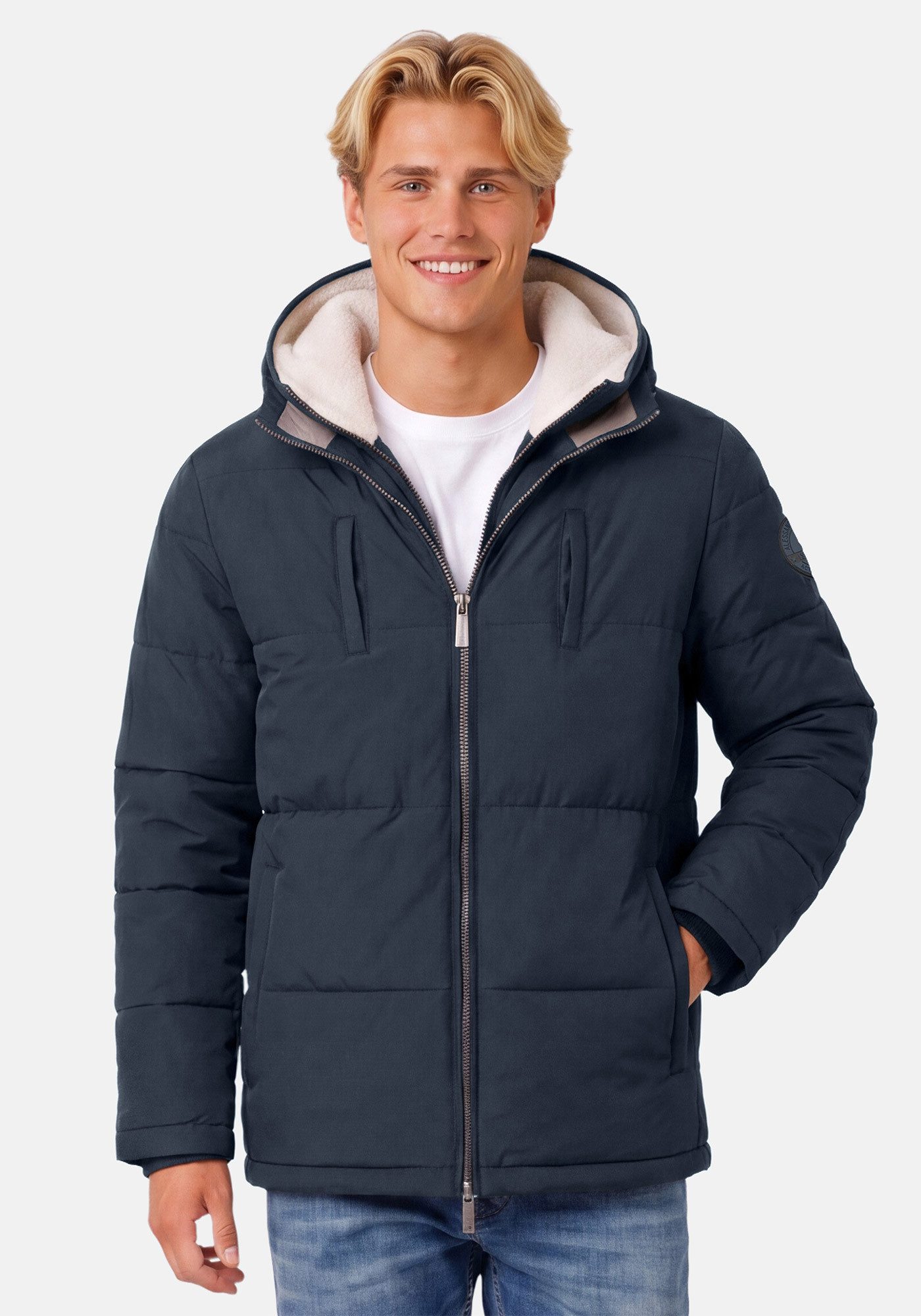 Alessandro Salvarini Winterjacke ASFredii mit abnehmbaren Teddy-Fleece-Innenlayer – Bild 2 von 5