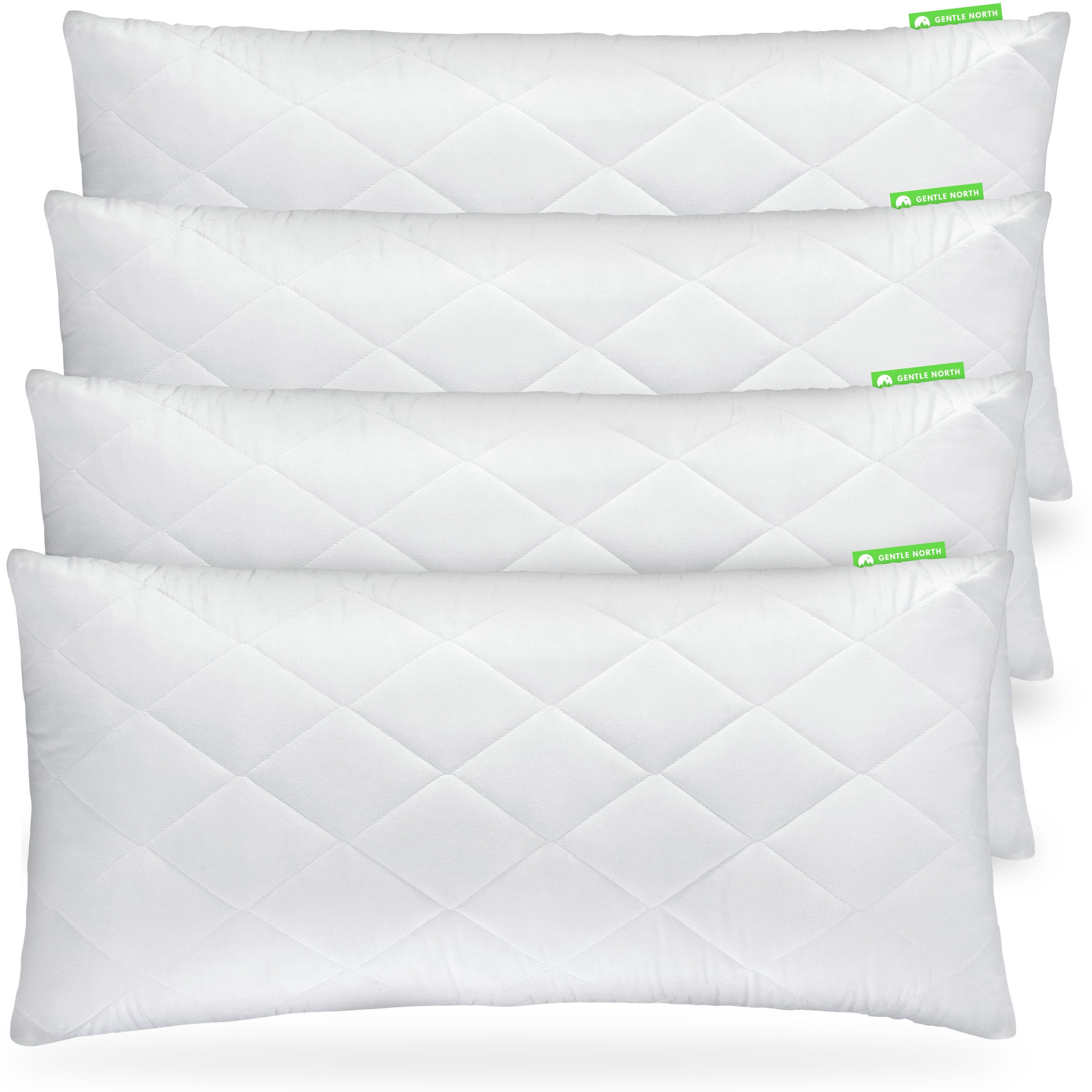 Gentle North Microfaserkissen Doppelpack Kopfkissen zum Schlafen - Schlafki günstig online kaufen