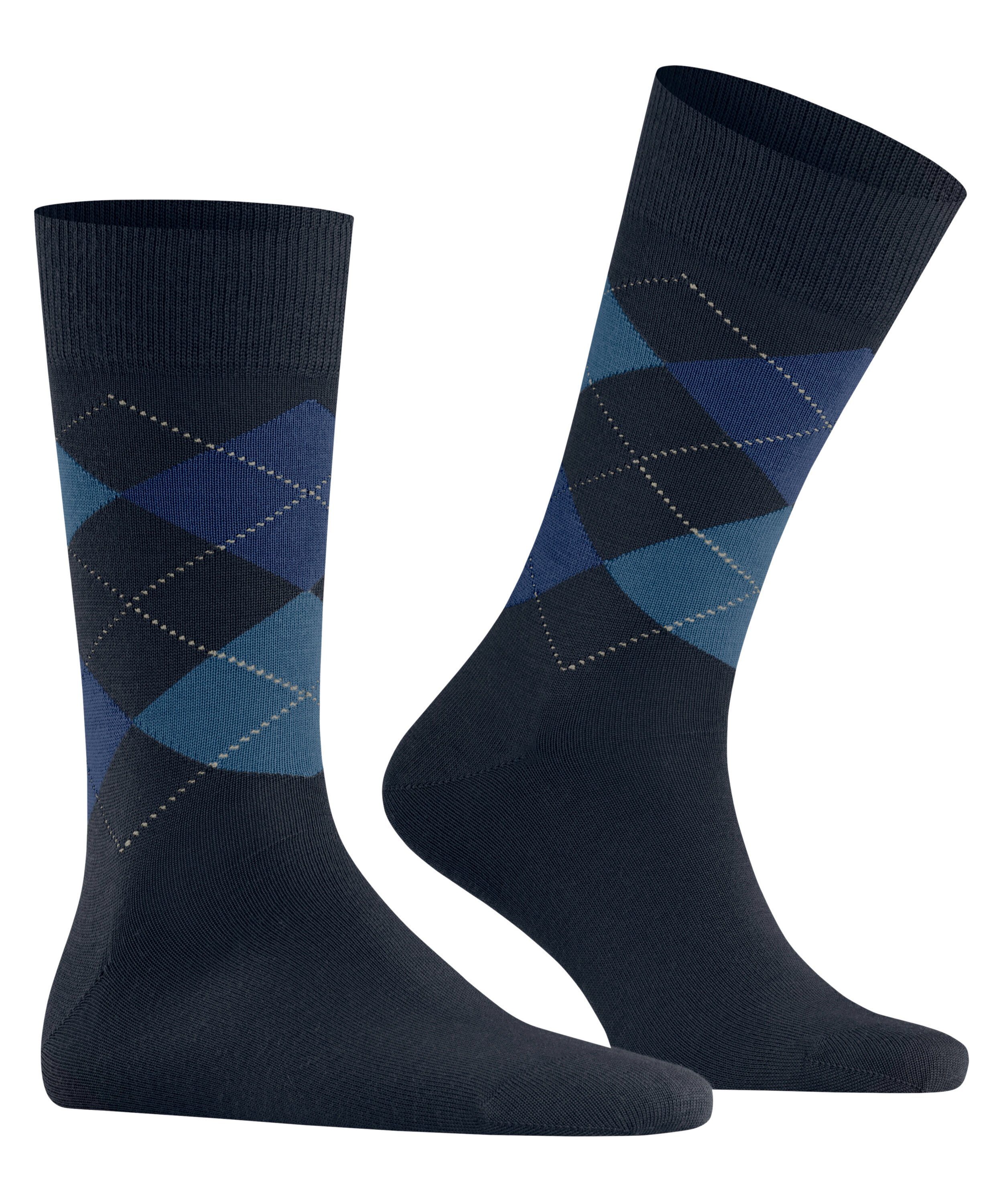 (1-Paar) blue space (6116) Burlington Edinburgh Socken