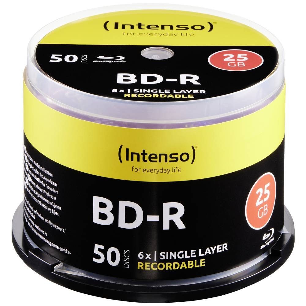 Intenso Blu-ray-Rohling 50 St 5001115