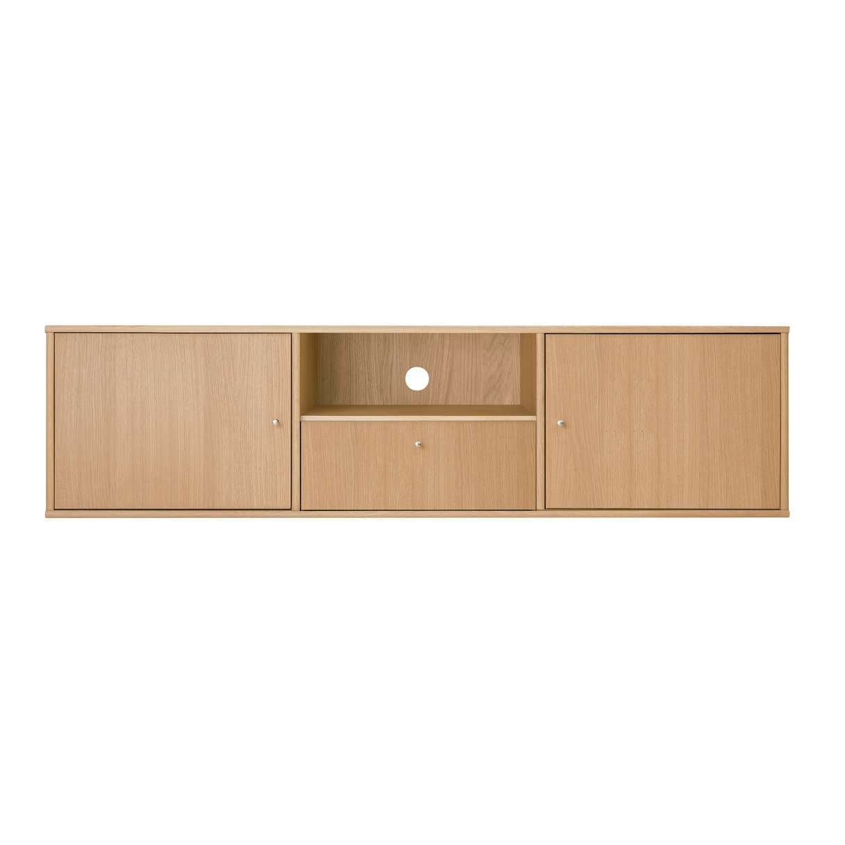 Hammel Furniture TV-Board Mistral Fernsehschrank, Medienmöbel, Hängend, Türen mit Akustikstoff, Schublade, Lowboard, B: 161,5 cm