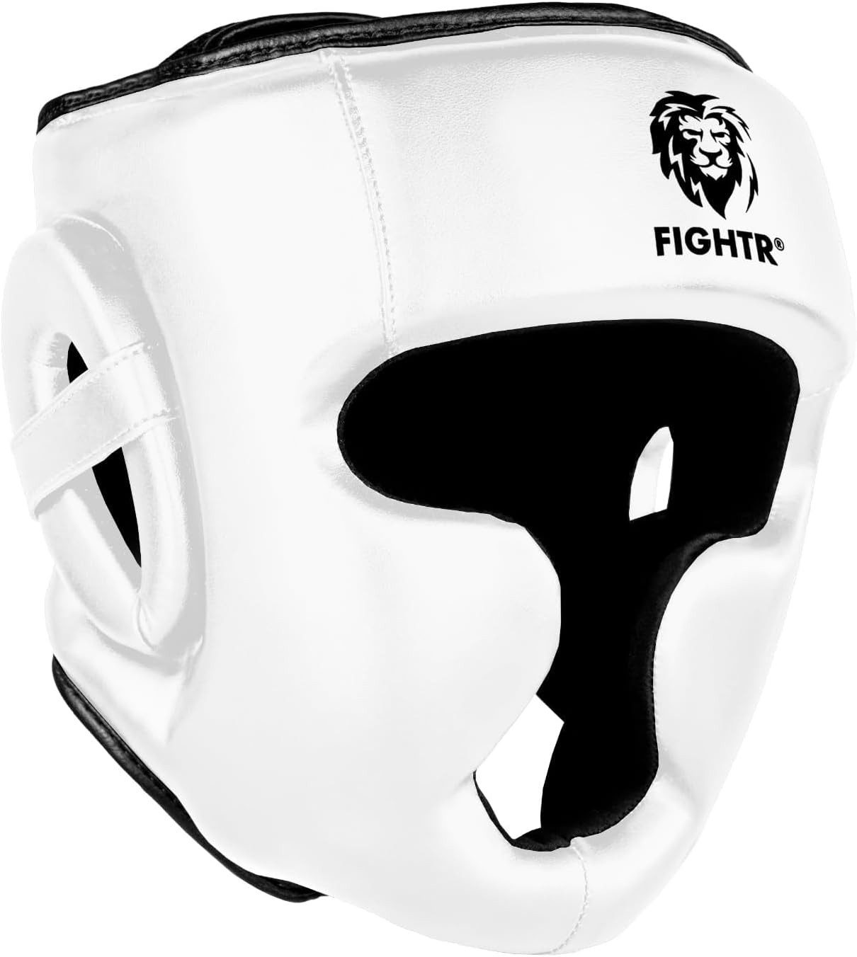 FIGHTR Kopfschutz aus Kunstleder mit verstellbarem Verschluss für Kampfsport & Training
