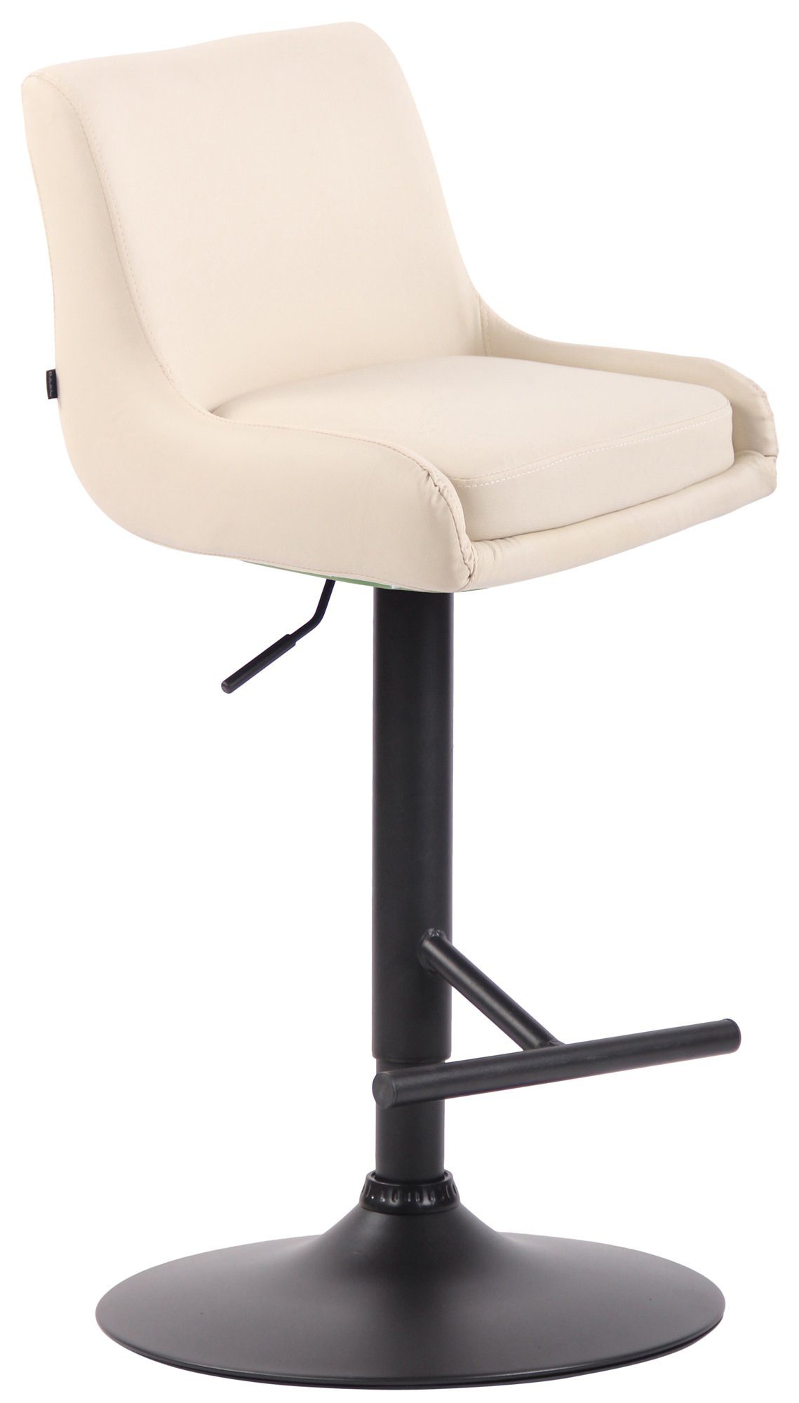 Barhocker Barhocker Club Kunstleder schwarz