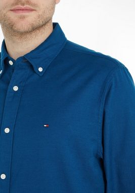 Tommy Hilfiger Langarmhemd FLEX BRUSHED TWILL RF SHIRT