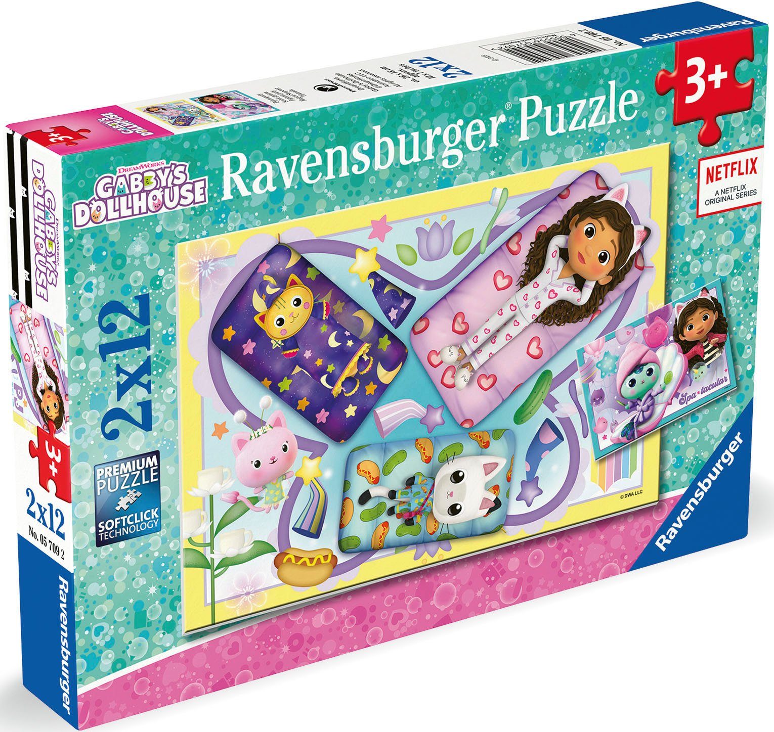Made Gabby's 2x12, Puzzle 24 Dollhouse, in Puzzleteile, Ravensburger Europe