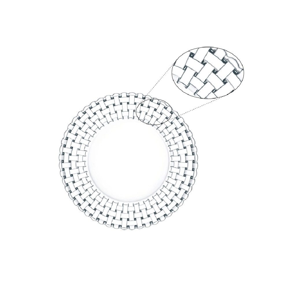 Nachtmann Speiseteller Nachtmann Bossa Nova Platzteller 32 cm 2er Set
