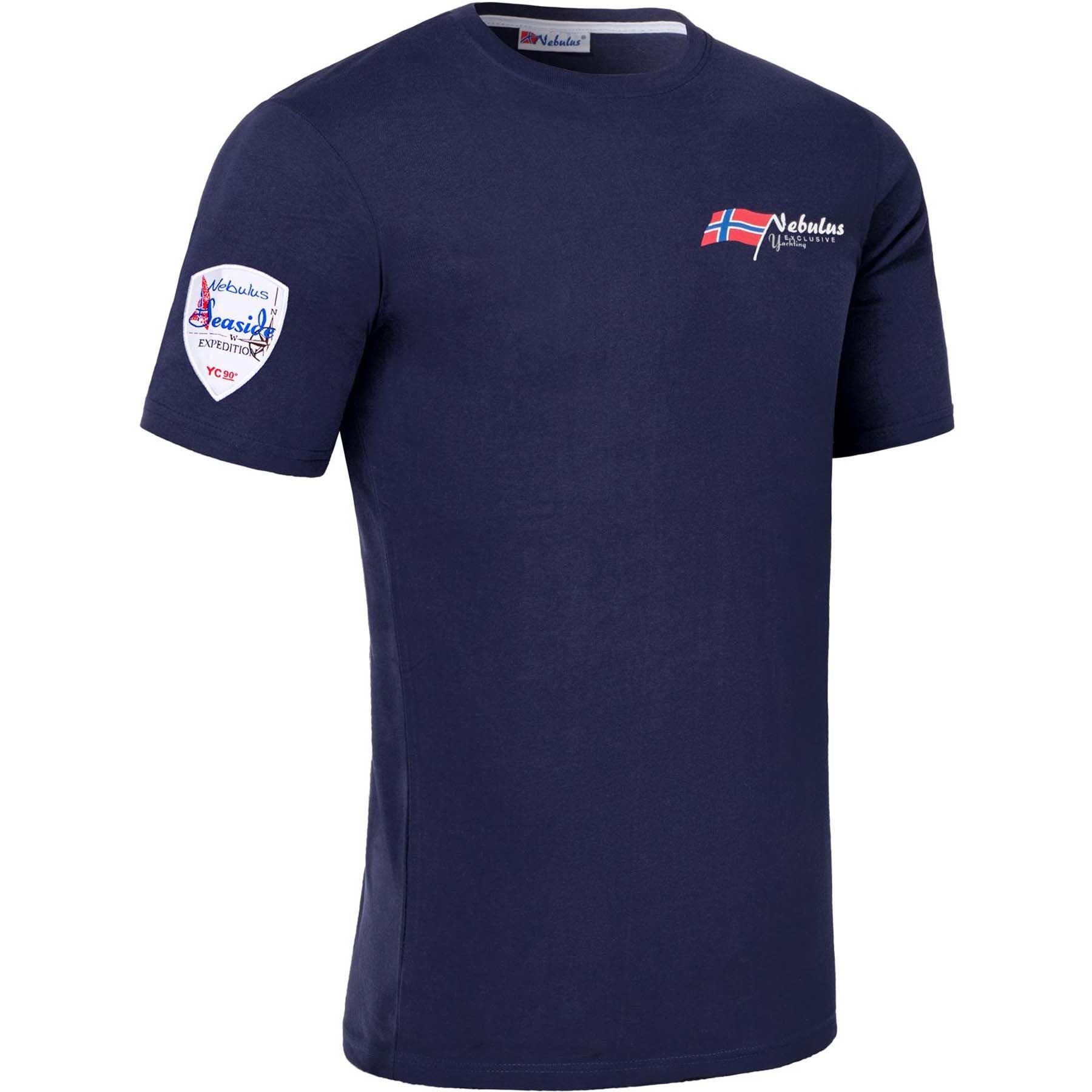 T-Shirt LILLEBROR, P1187 - Herren, navy, S
