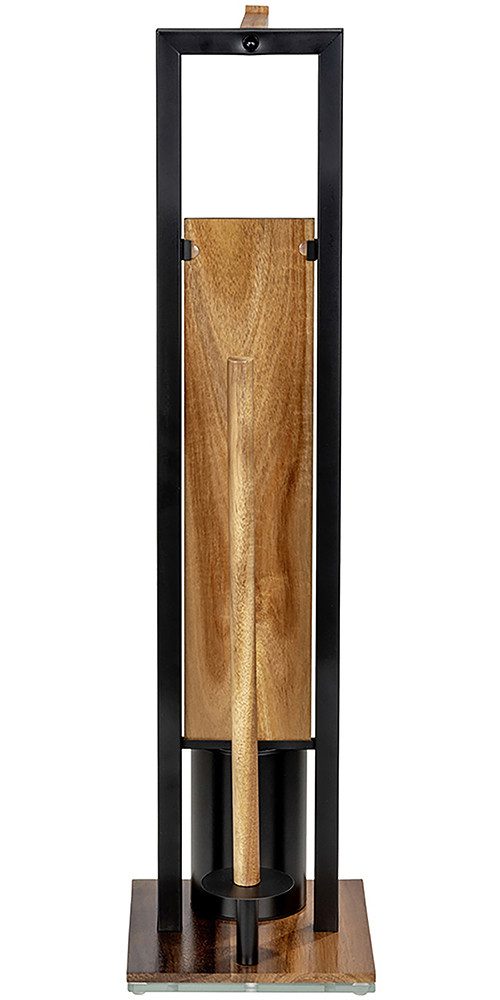 WENKO WC-Garnitur Modell Rivalta Acacia, integrierter Toilettenpapierhalter günstig online kaufen