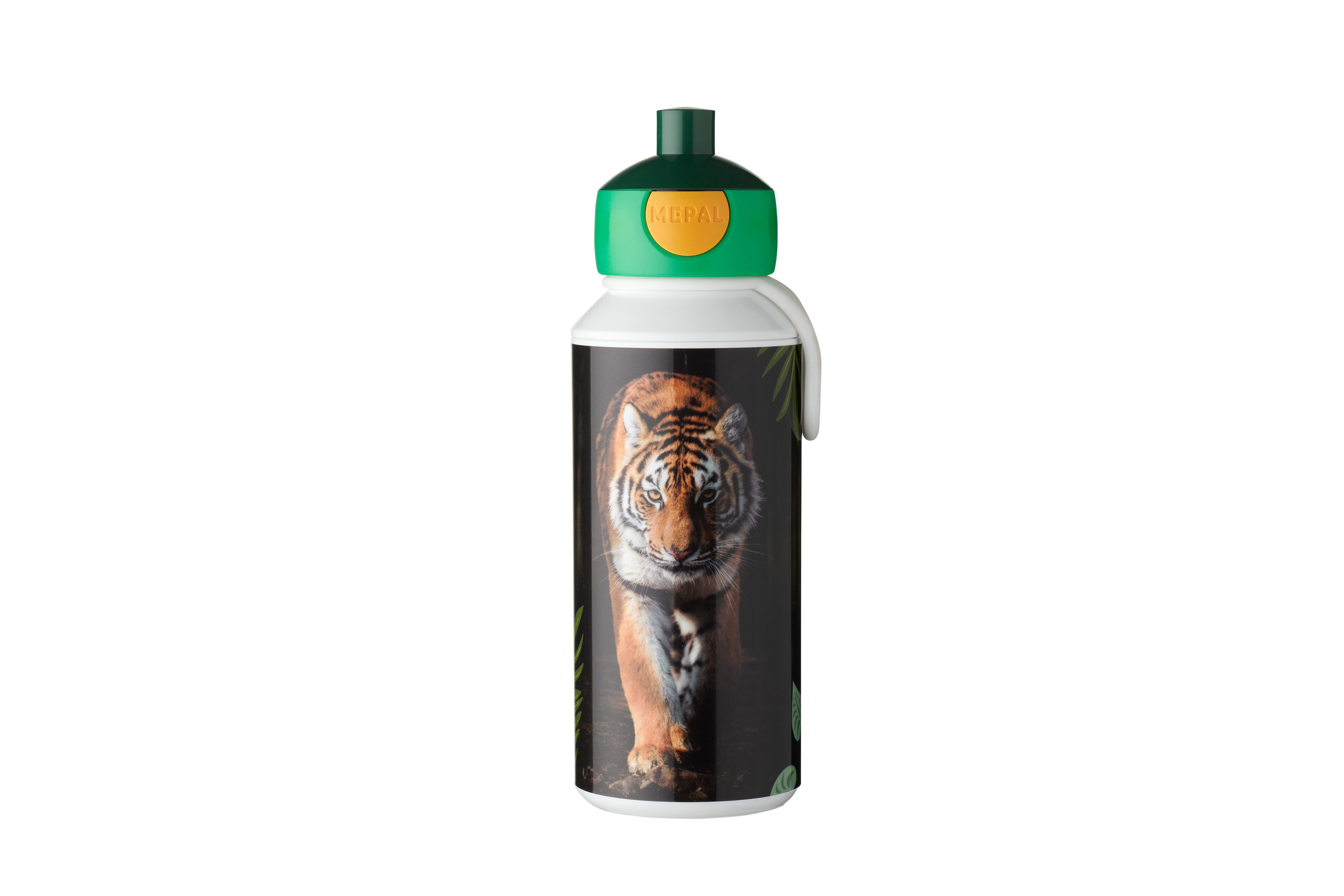 Mepal Kinderbecher Mepal Campus 400 ml Trinkflasche Pop-up - Wild tiger