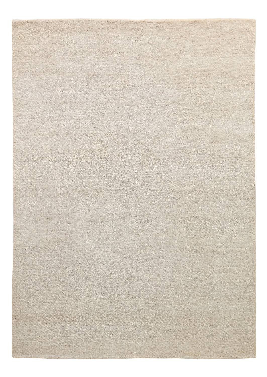 Natur Pur Wollteppich Terra, warme Farben, weicher Flor, Rechteckig
