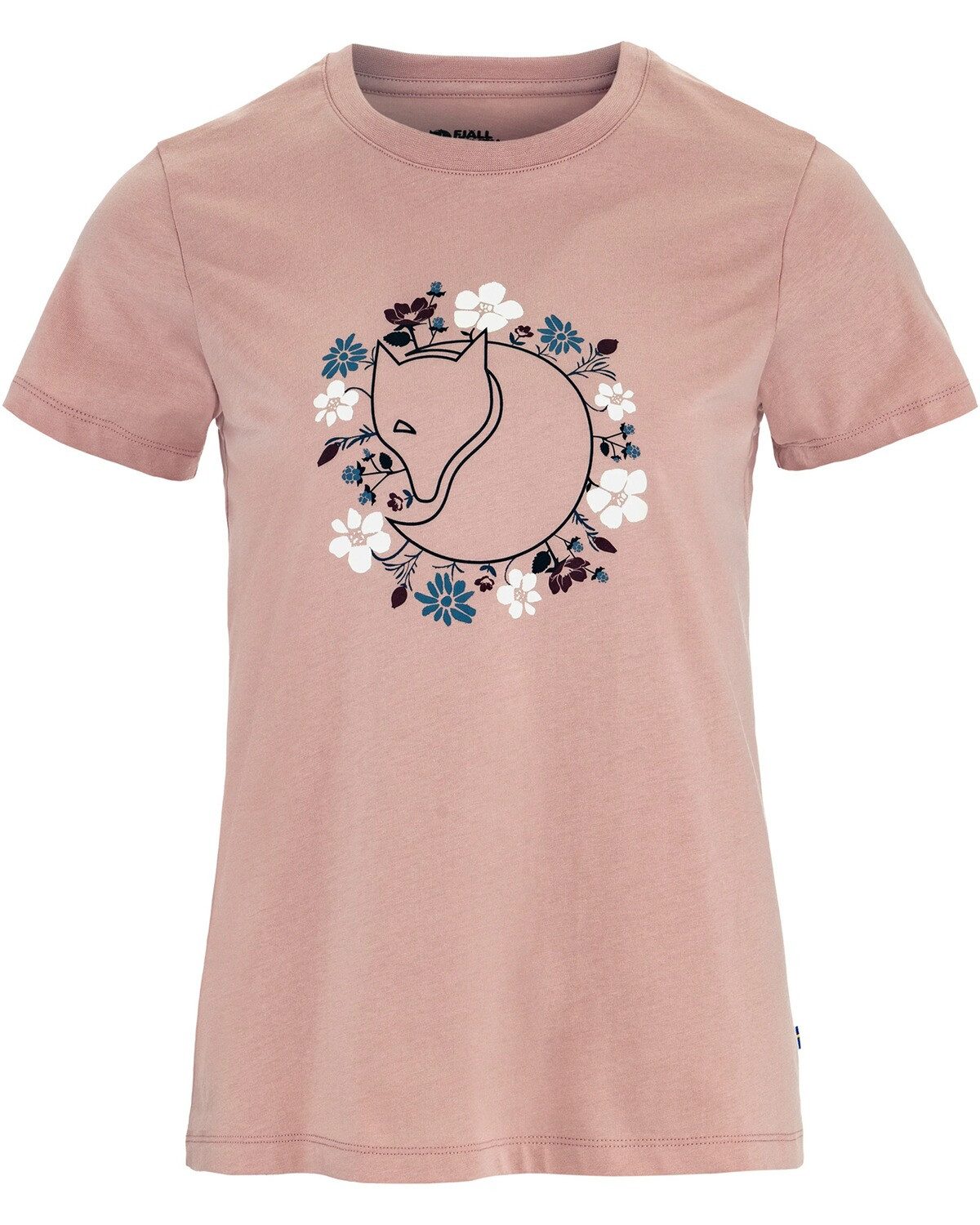 Fjällräven T-Shirt Damen T-Shirt Fjällblomster Fox