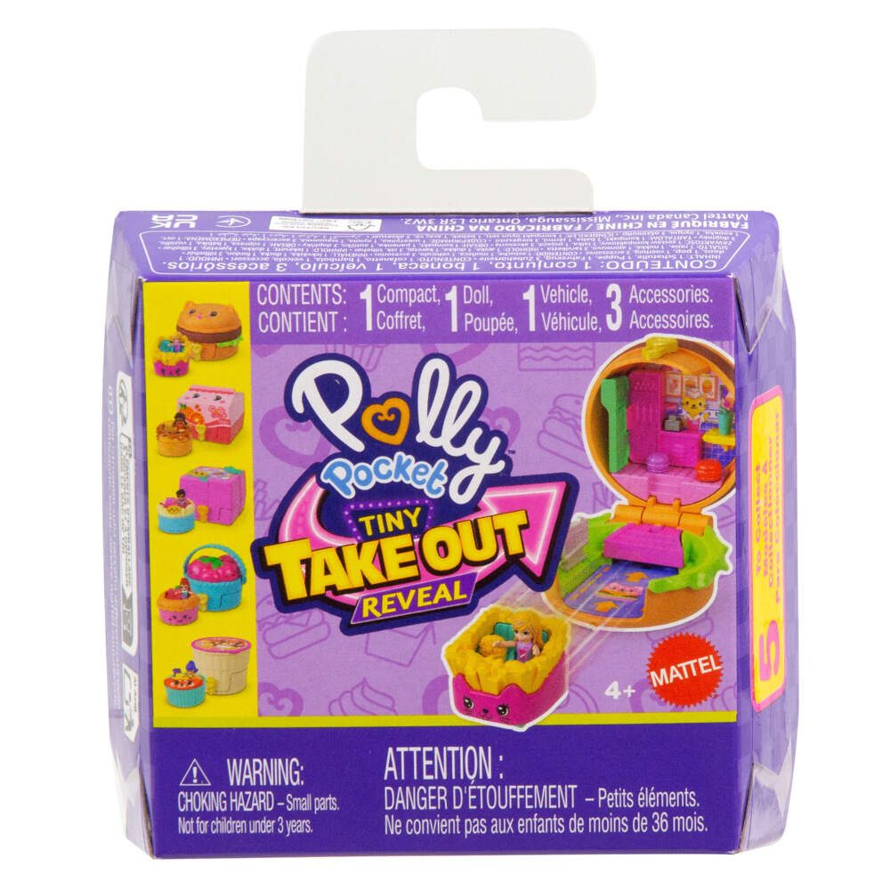 Mattel® Trolleyset Polly Pocket Takeout Reveal