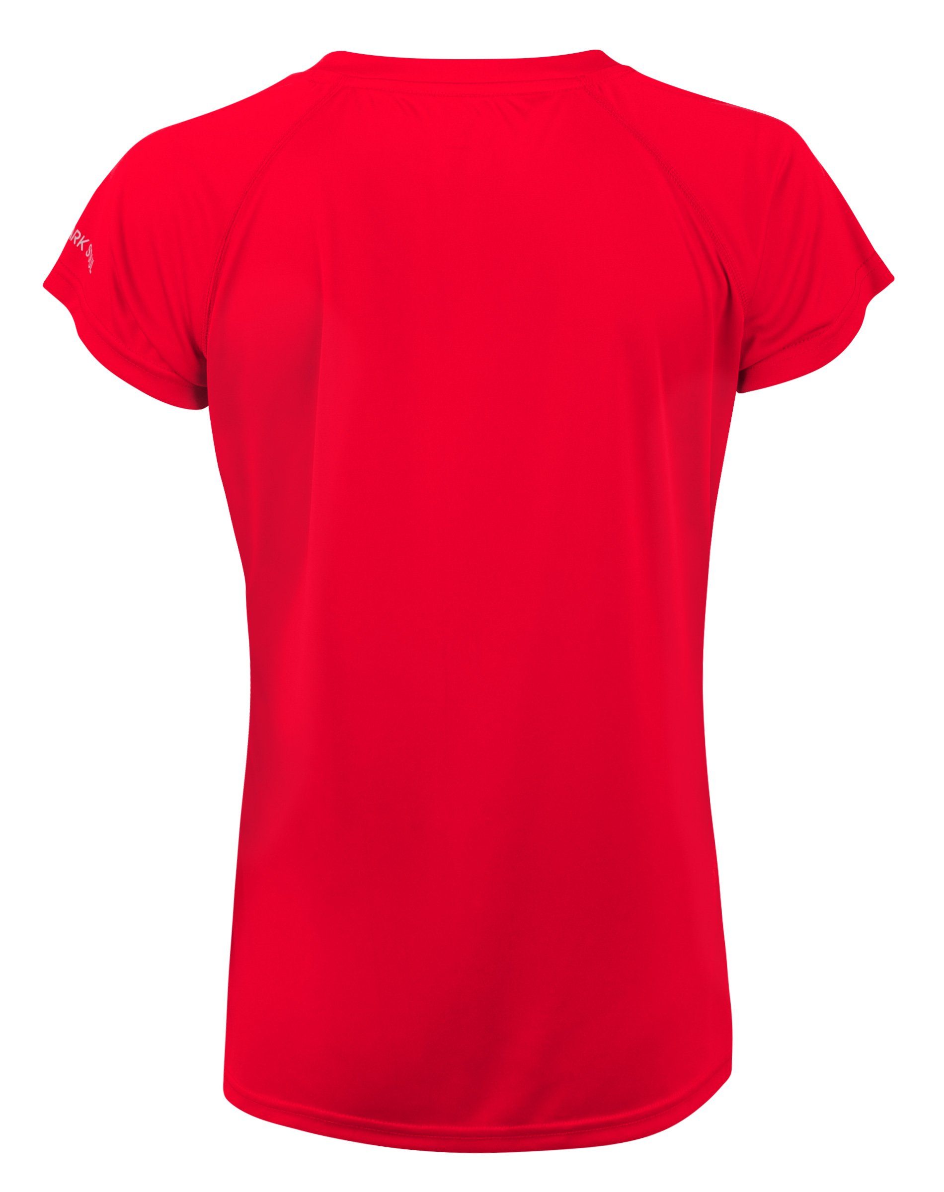 Material aus Schnelltrocknend Sporttop Sport Soul® Rot Stark Dry Shirt Quick -