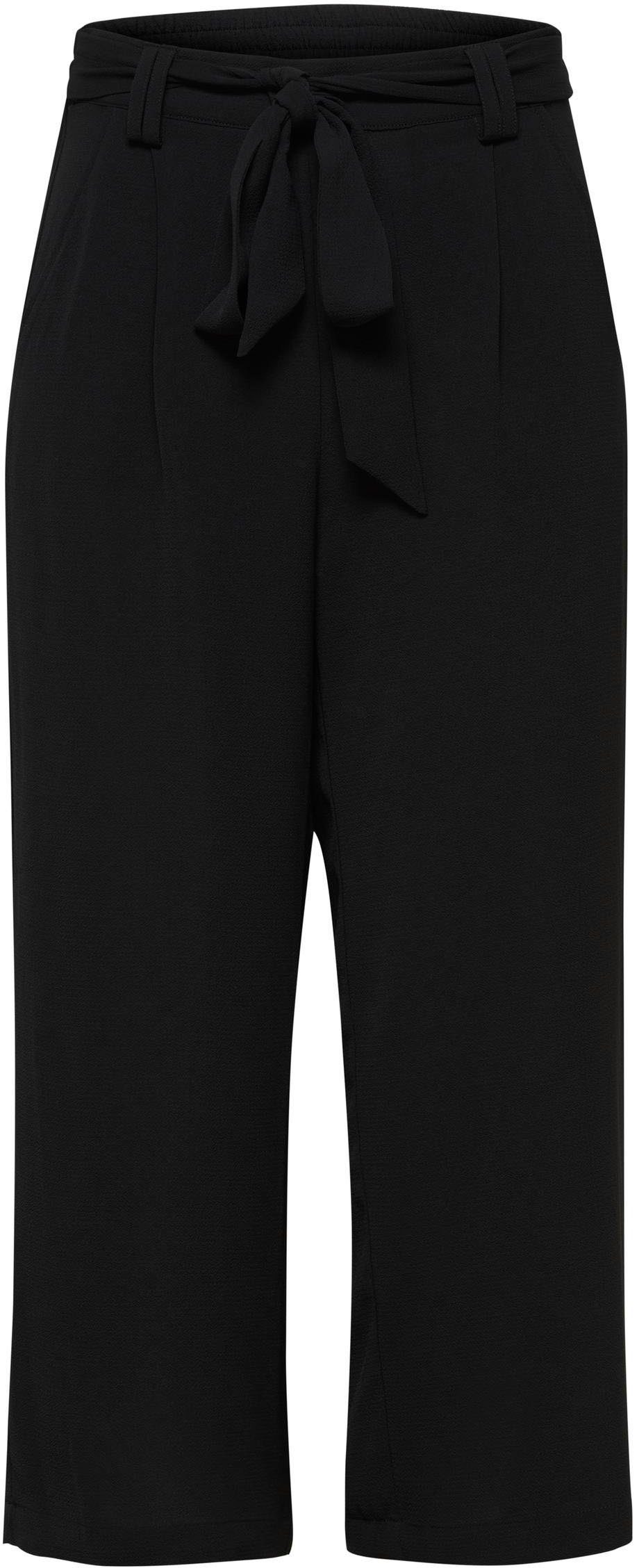 CULOTTE PANT Black NOOS oder gestreiftem PTM uni in PALAZZO Palazzohose ONLY ONLWINNER Design