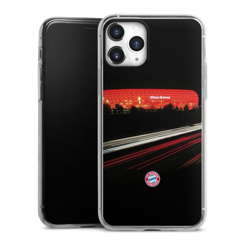 DeinDesign Handyhülle FC Bayern München FCB Stadion FC Bayern München Allianz Arena, Apple iPhone 11 Pro Slim Case Silikon Hülle Ultra Dünn Schutzhülle