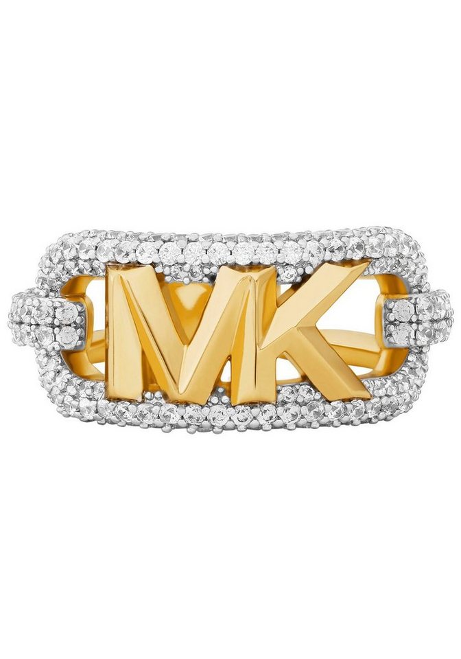 MICHAEL KORS Fingerring PREMIUM, EMPIRE, LINK, MKJ8294CZ931, mit Zirkonia