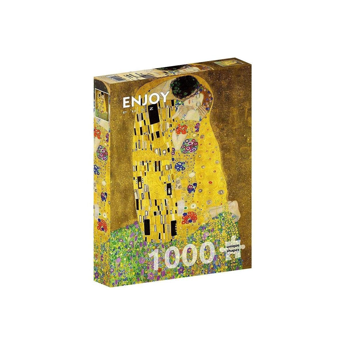 ENJOY Puzzle Puzzle ENJOY-1110 - Gustav Klimt: Der Kuss, Puzzle, 1000  Teile, 1000 Puzzleteile