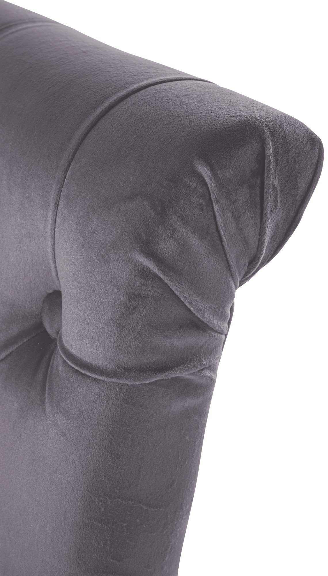 CLP Esszimmerstuhl Lisburn (1er), mit Lehne im Chesterfield Design