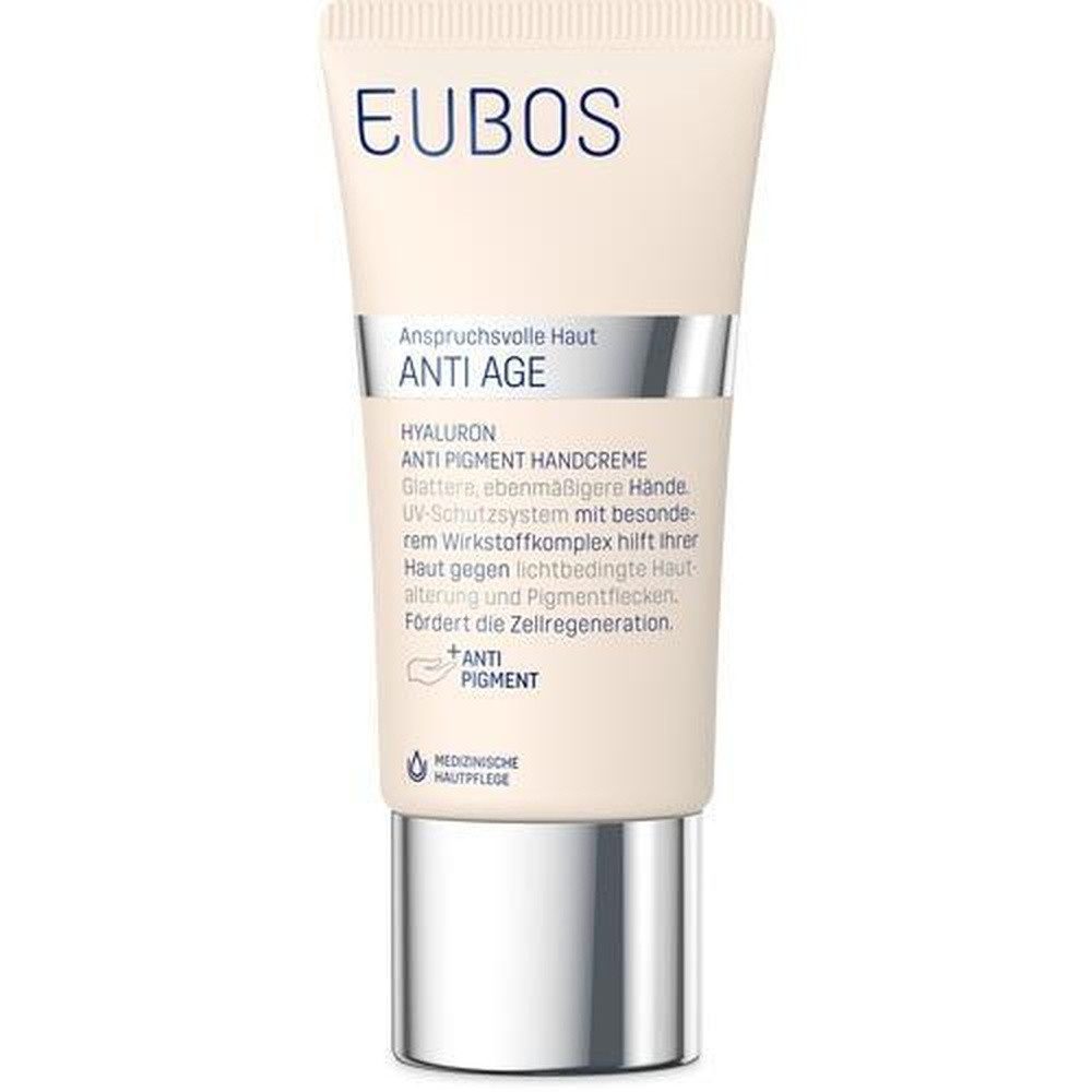 EUBOS Handcreme EUBOS HYALURON Anti Pigment Handcreme LSF 15 50ml