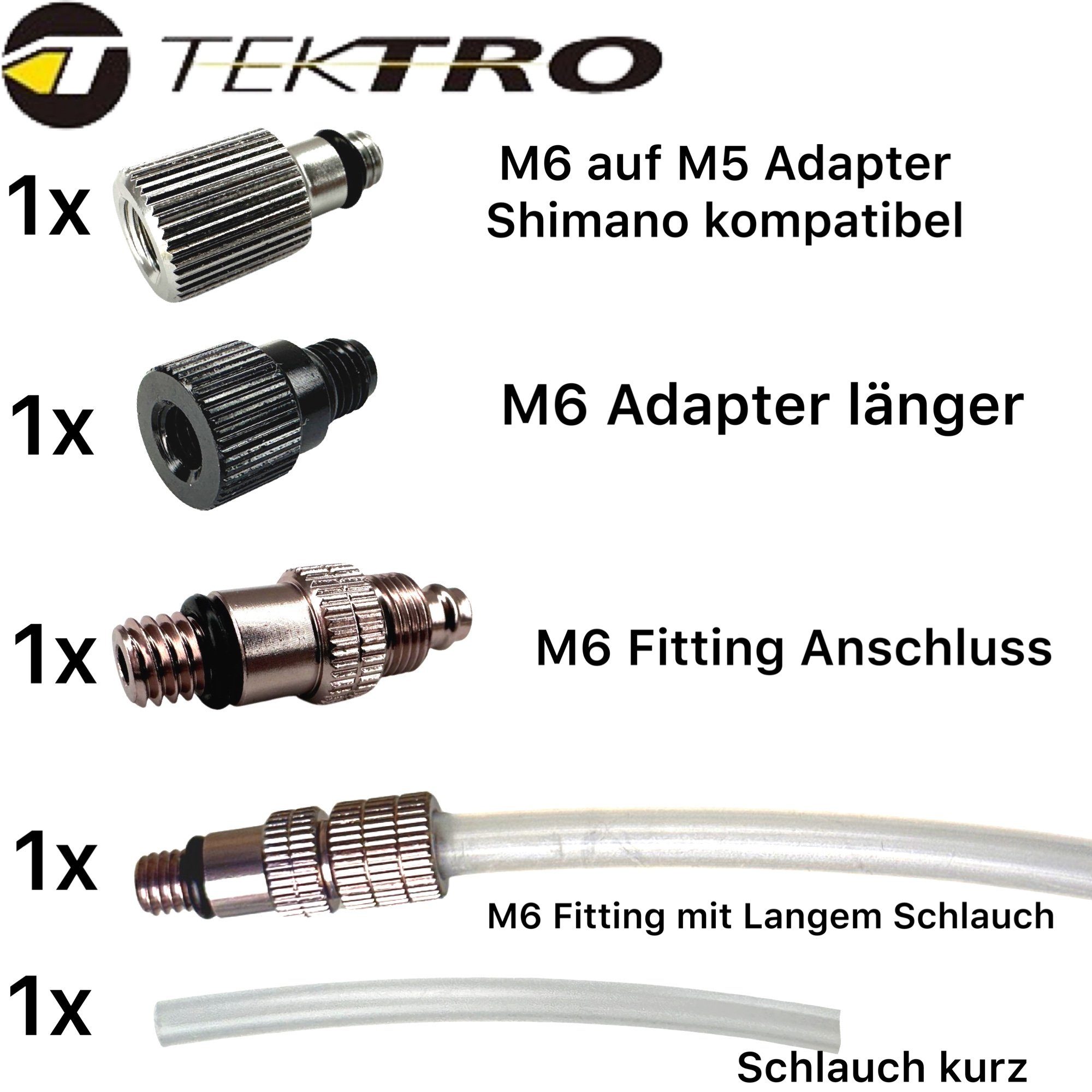 Tektro Hydraulische TRP Tektro Fahrrad-Montageständer Entlüftungskit Basic / Scheibenbremsen