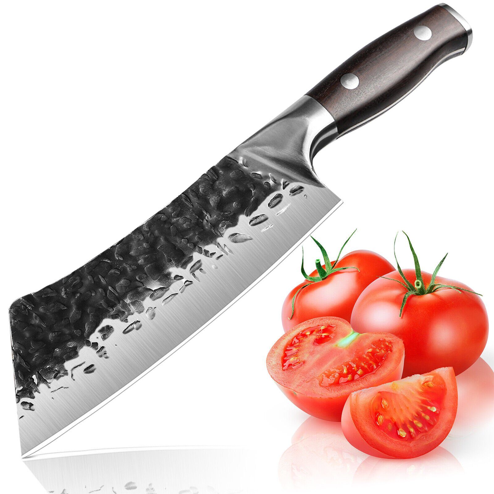 Handgeschmiedetes Küchenmesser Home Hochkohlenstoffstahl safety Hackmesser Fleischmesser