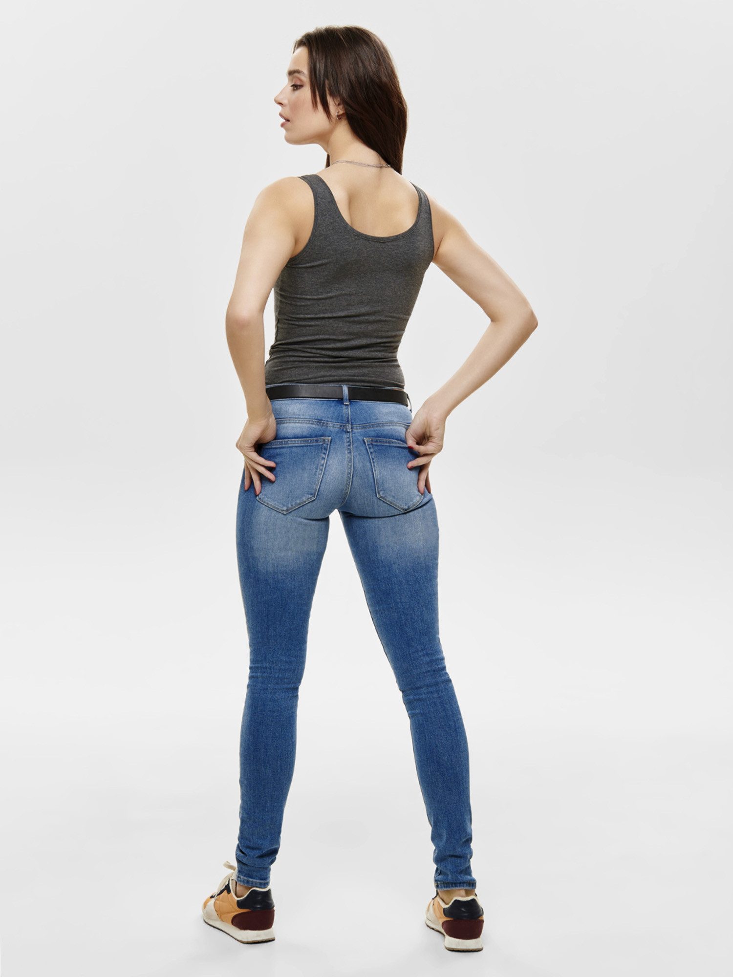 ONLY Tanktop Live Love (3-tlg) Lange Tops, elastische Baumwollqualität – Bild 5 von 5