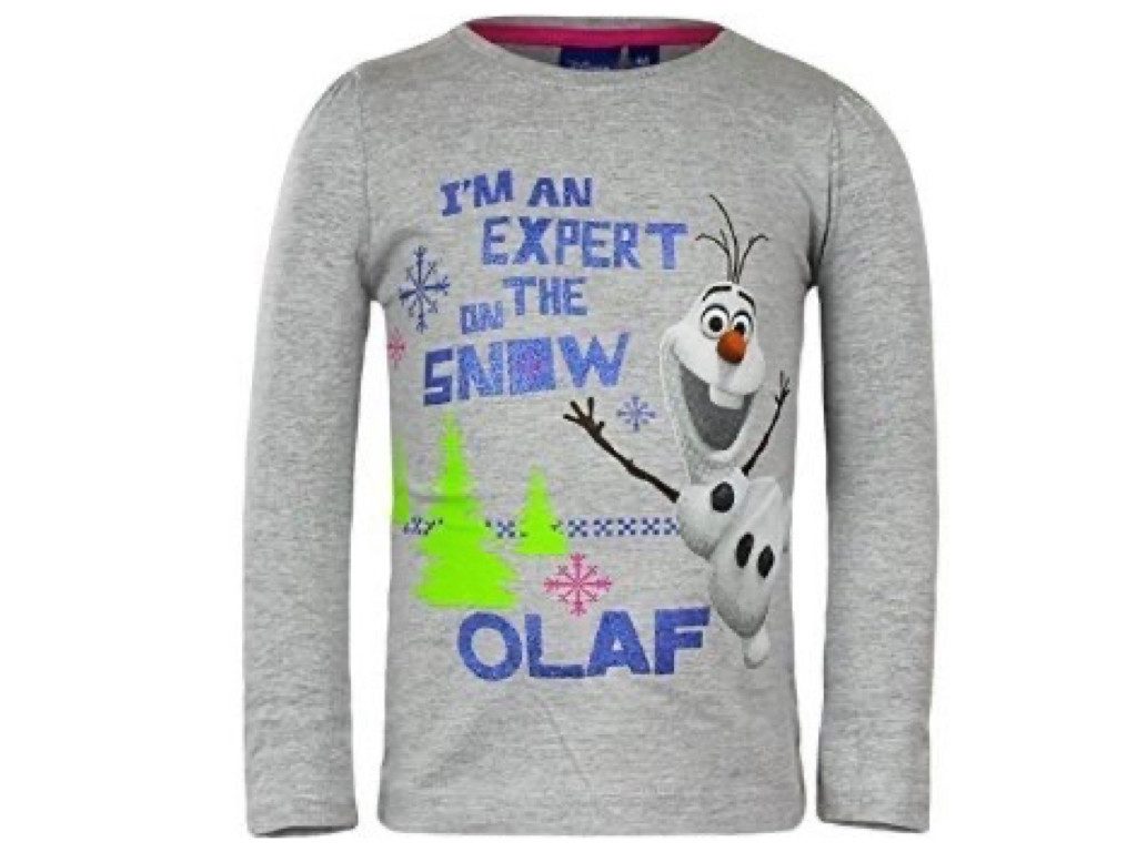 Langarmshirt Die Eiskönigin Anna, Elsa und Olaf