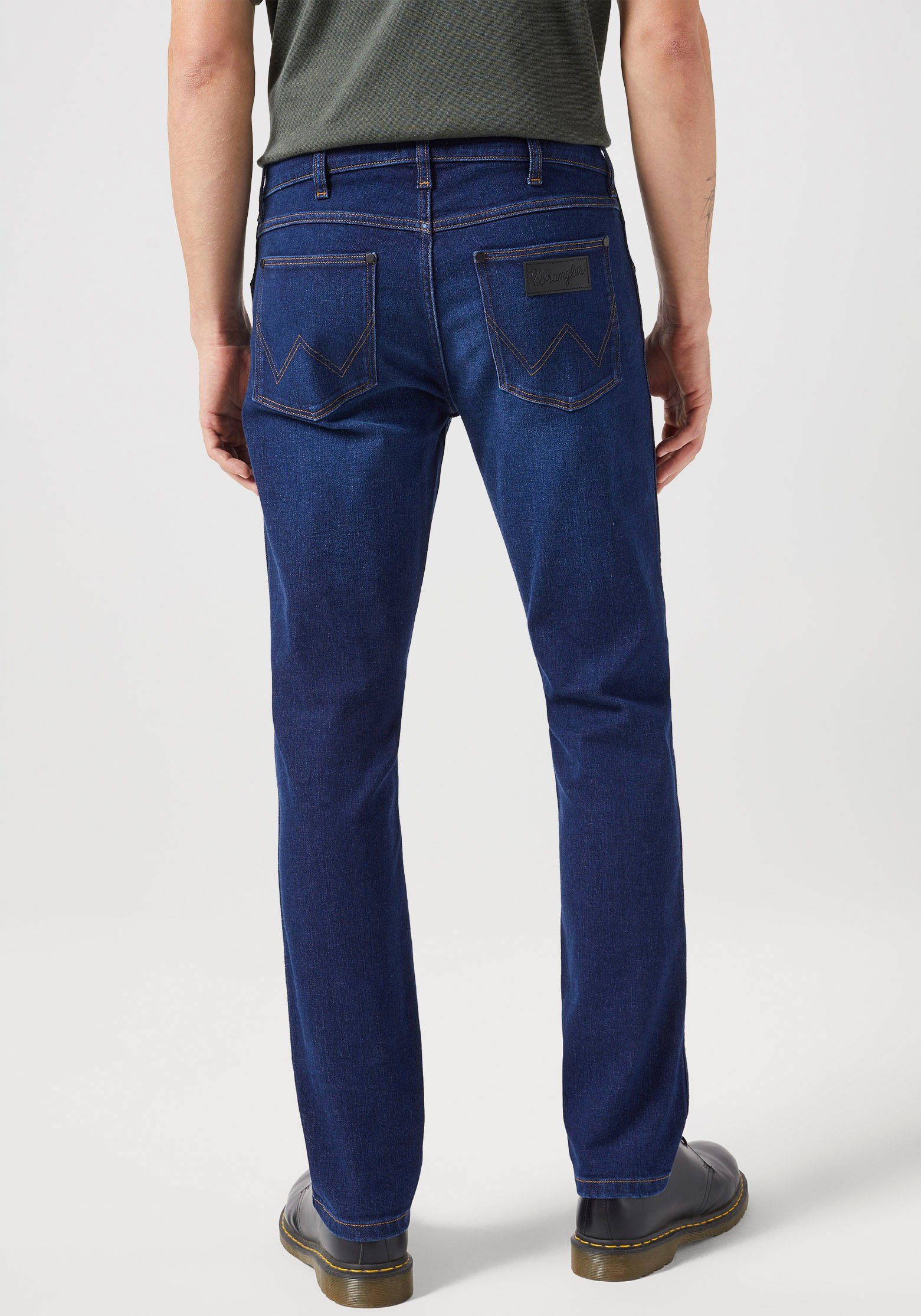 Wrangler Herren Jeans GREENSBORO - Regular Fit - Blau - Night Shade günstig online kaufen