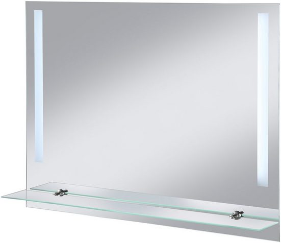 welltime Badspiegel »LED Flex«, mit Ablage und LED-Beleuchtung