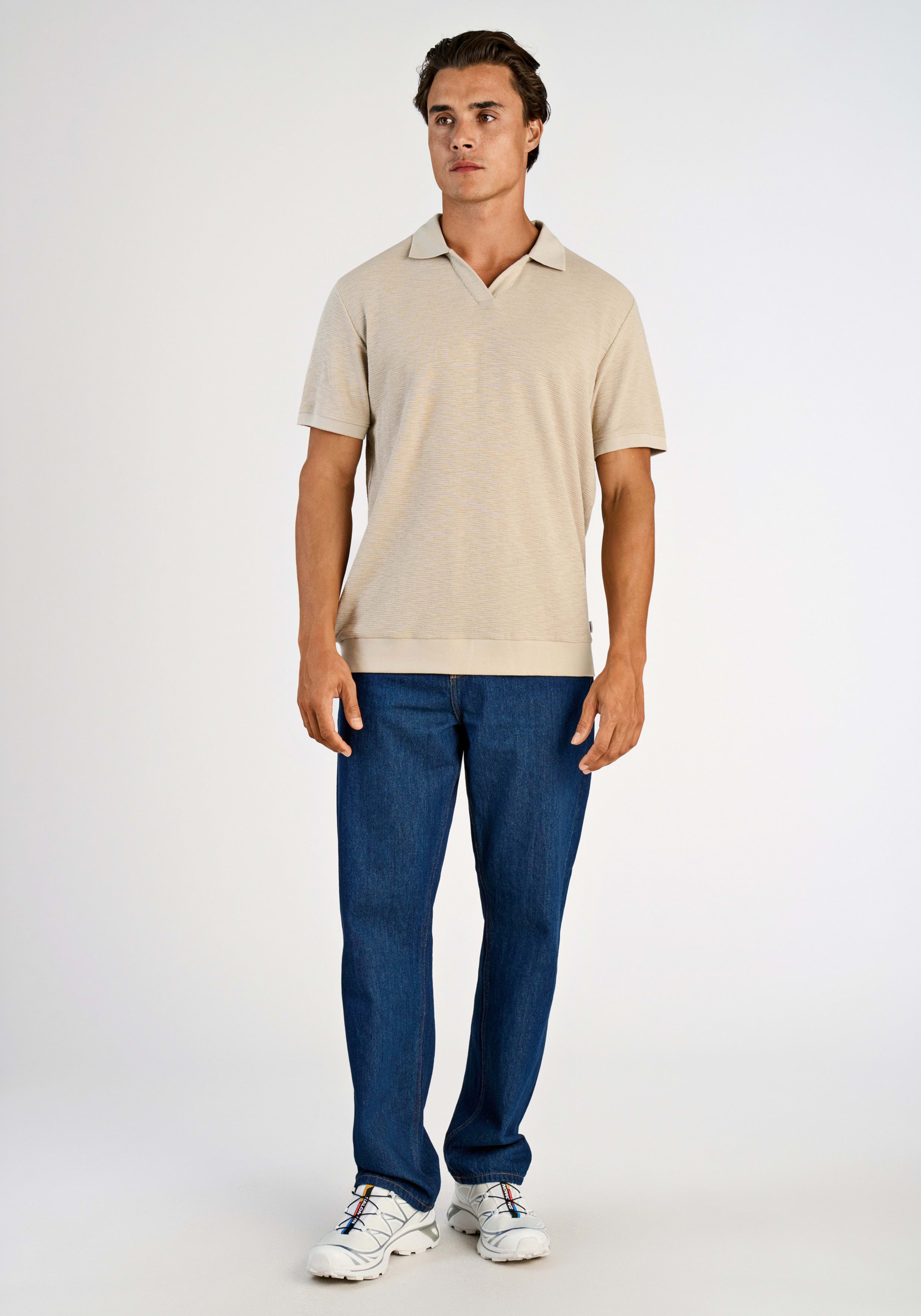 LINDBERGH Kurzarmshirt mit Polokragen – Bild 4 von 5