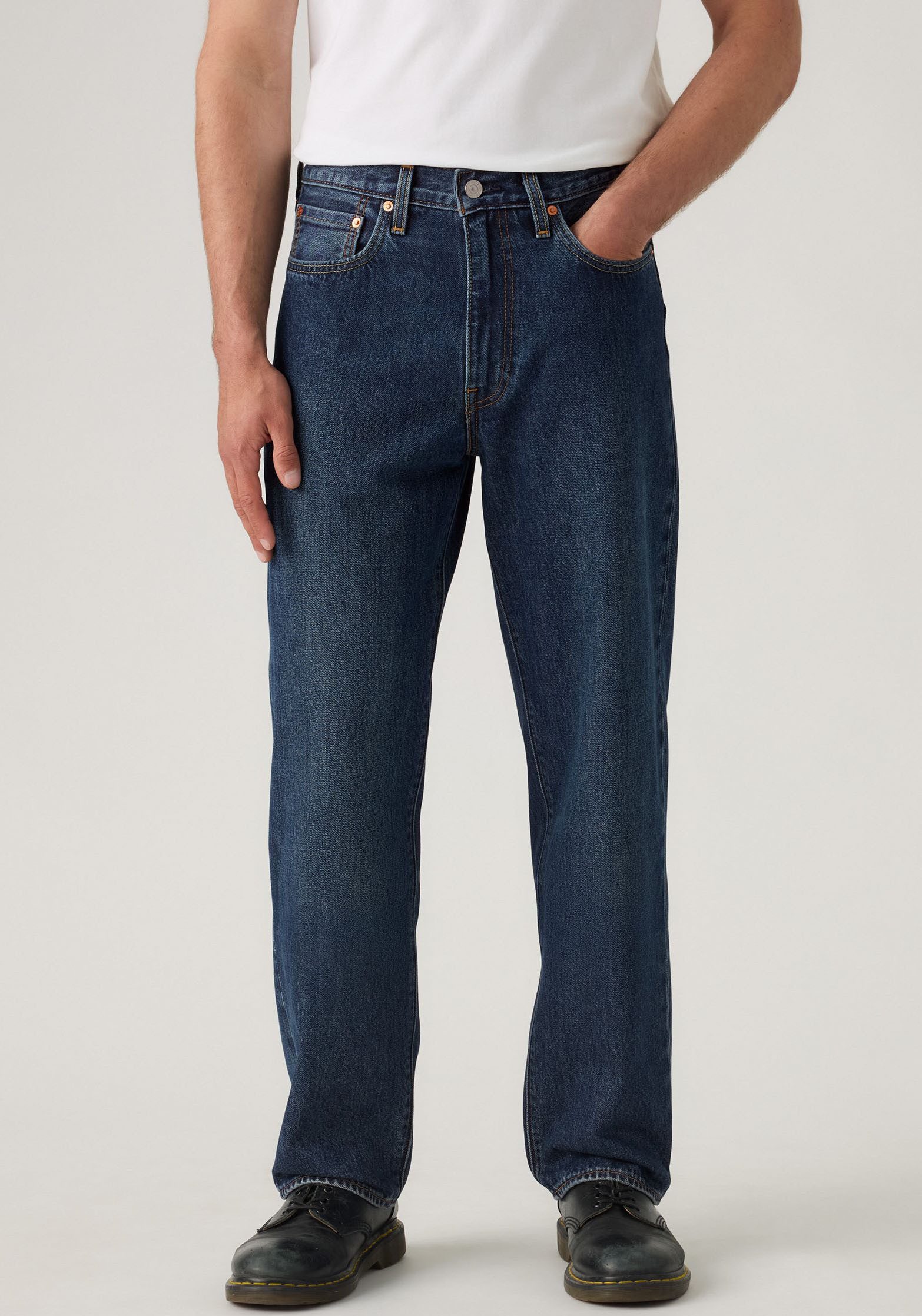 Levi's® Loose-fit-Jeans 568 STAY LOOSE mit Leinenanteil