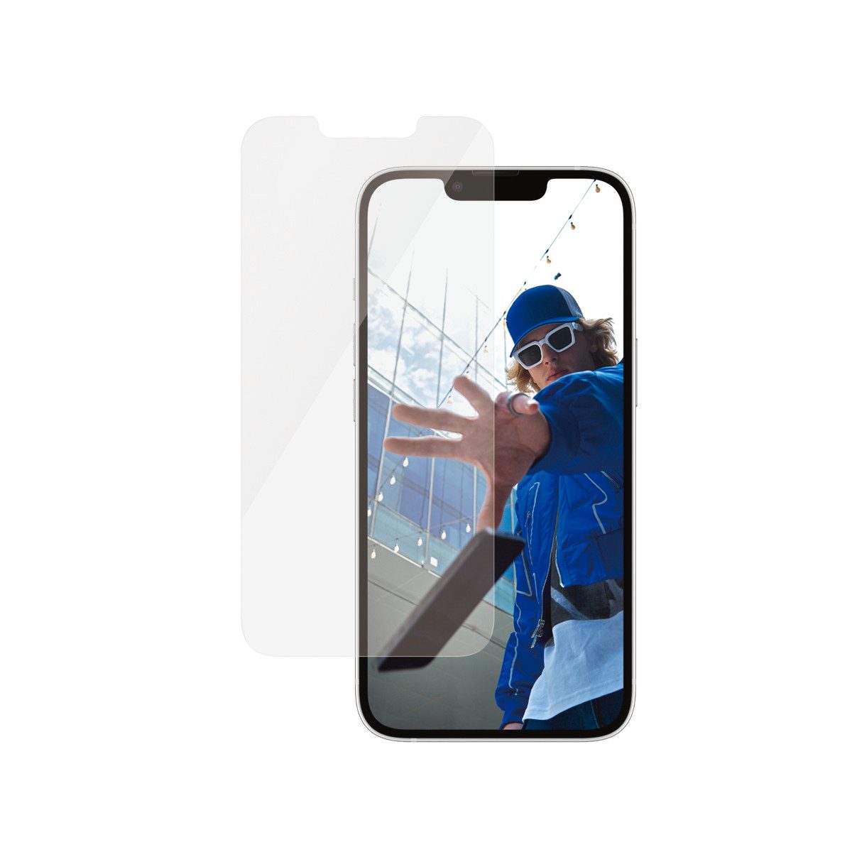 CARE by PanzerGlass Displayschutzglas Classic Fit Screen Protection für Apple iPhone 16e, Displayschutzfolie, Schutzfolie, Bildschirmschutz, kratz- & stoßfest