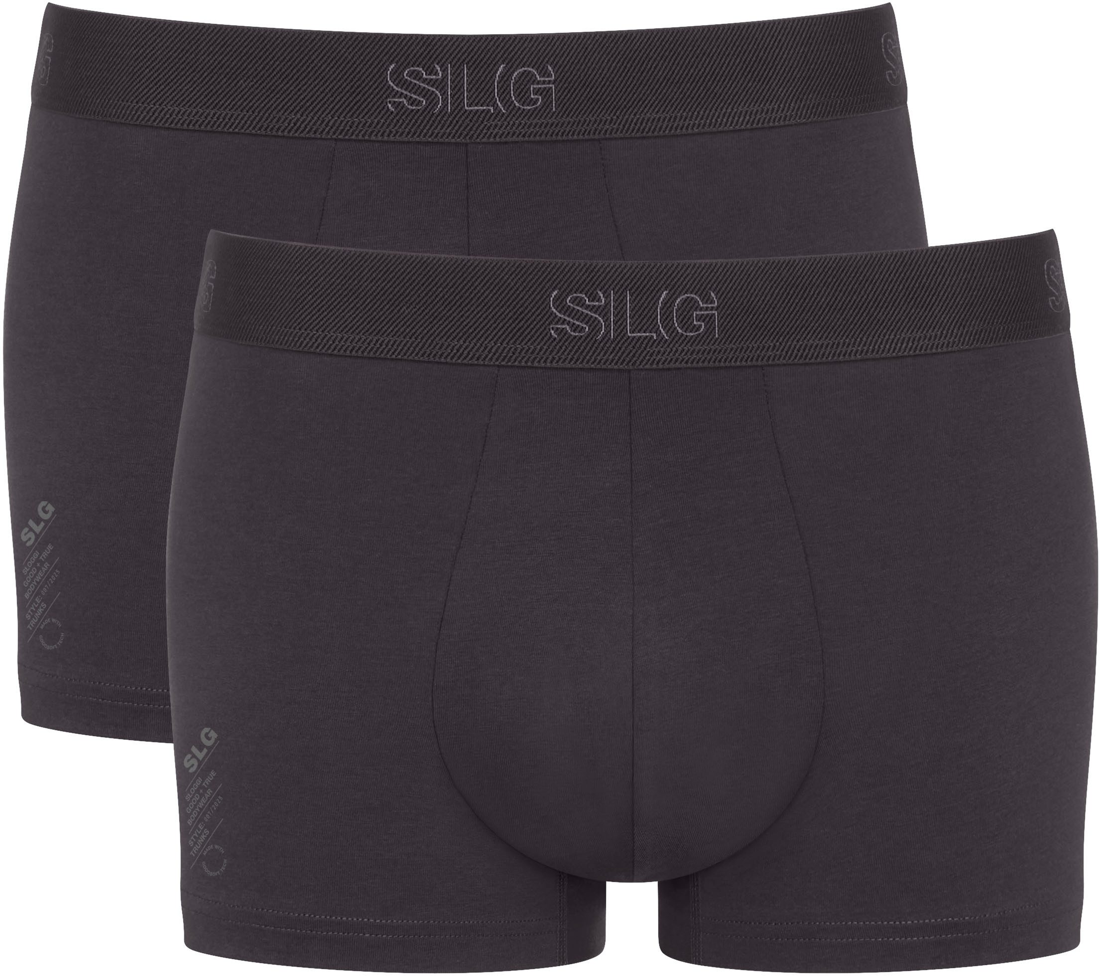 sloggi Trunk SLG Base (2er Pack) ohne Eingriff, modern, Logobund, Cotton-Mix