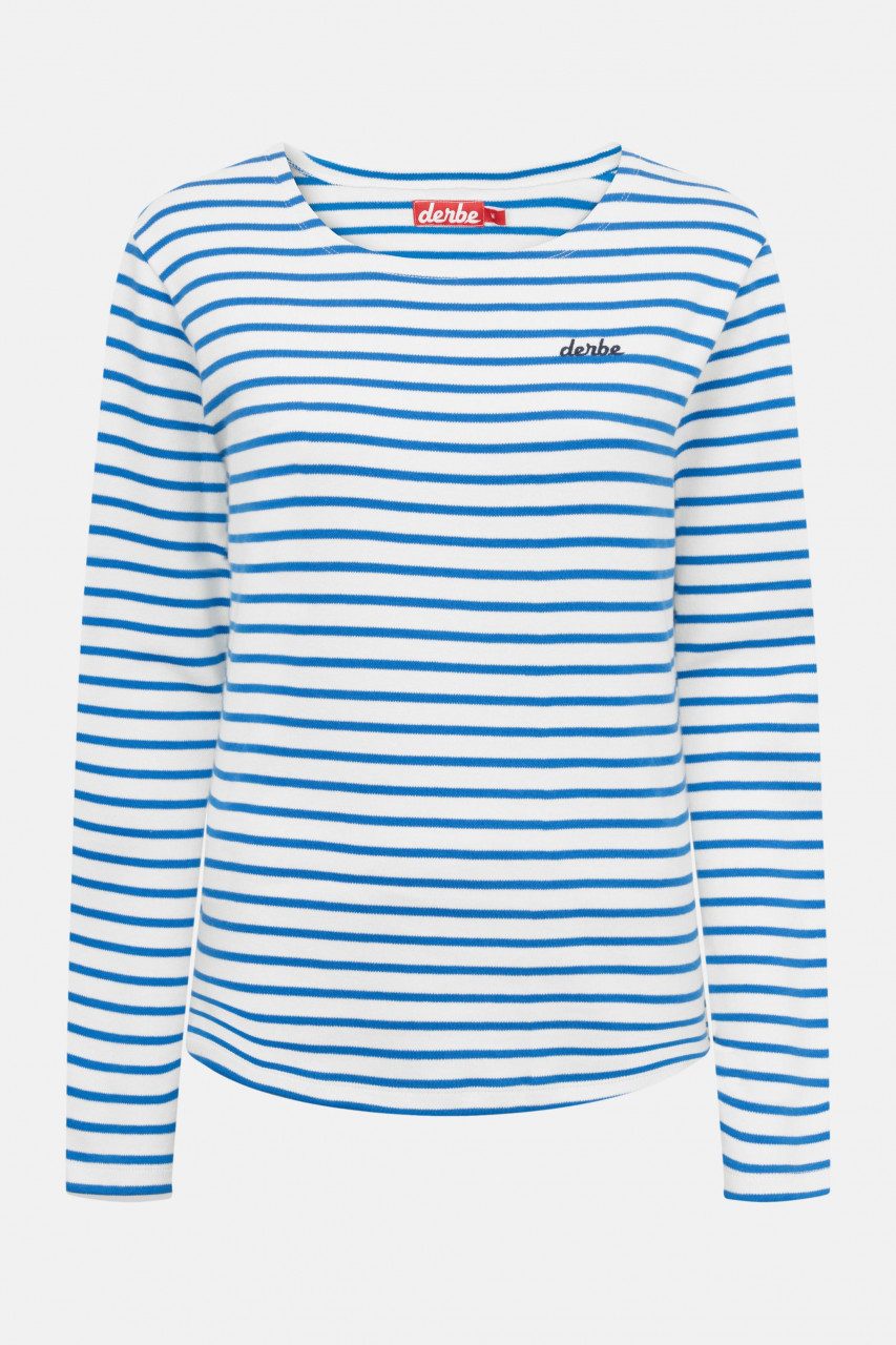 Derbe Langarmshirt Interstriped Damen Longsleeve (1-tlg) günstig online kaufen