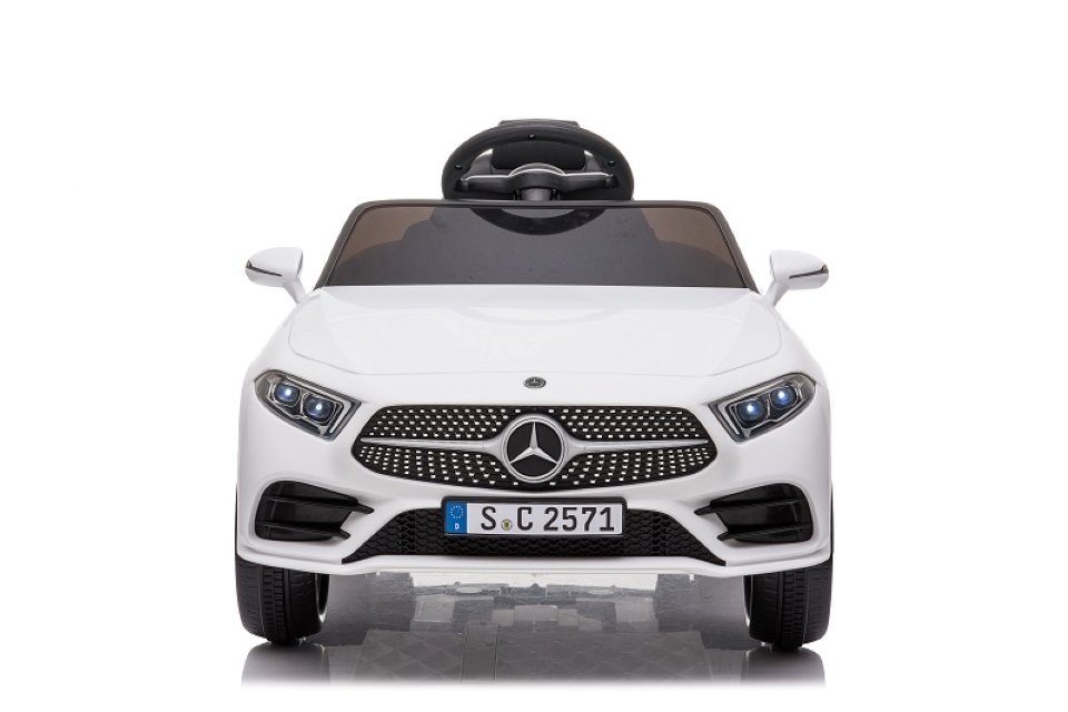 BoGi Elektro-Kinderauto Mercedes-Benz CLS 350 Kinder-Elektroauto – 12V, 2x25W Motoren, Fahrspaß für Kinder mit Stil – Mercedes CLS 350 im modernen Design