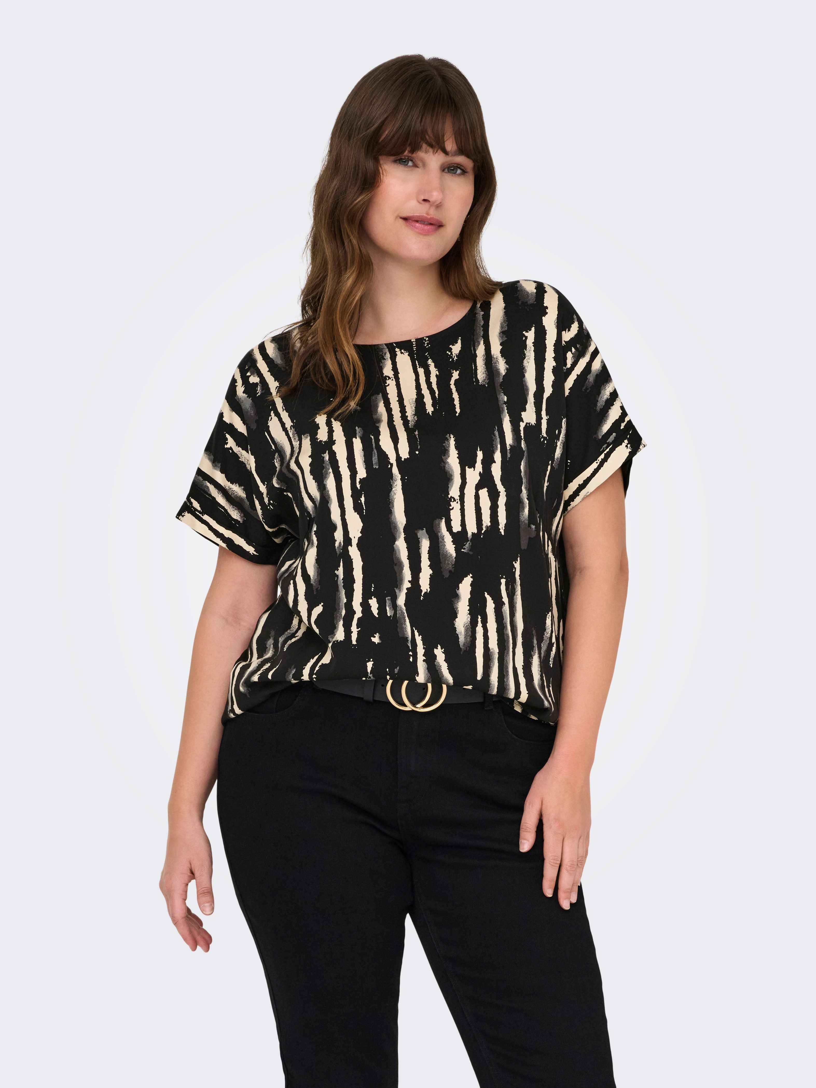 ONLY CARMAKOMA Kurzarmshirt CARMIKAELA IN-ONE SS günstig online kaufen