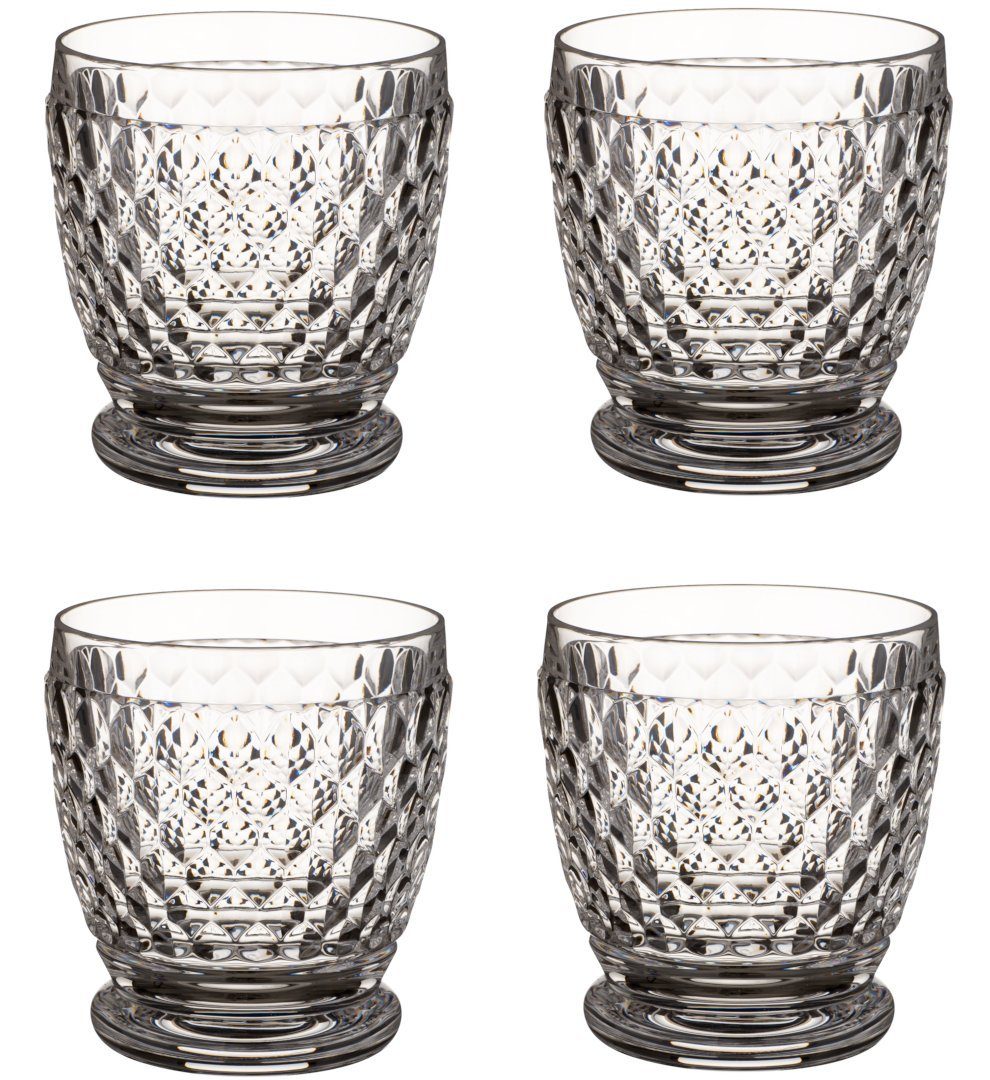 Villeroy & Boch Becher Boston, Kristallglas, klar L:9cm B:9cm H:10cm D:9cm Kristallglas