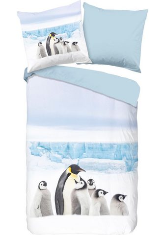 good morning Wendebettwäsche »Pinguin« 100% Baumwol...