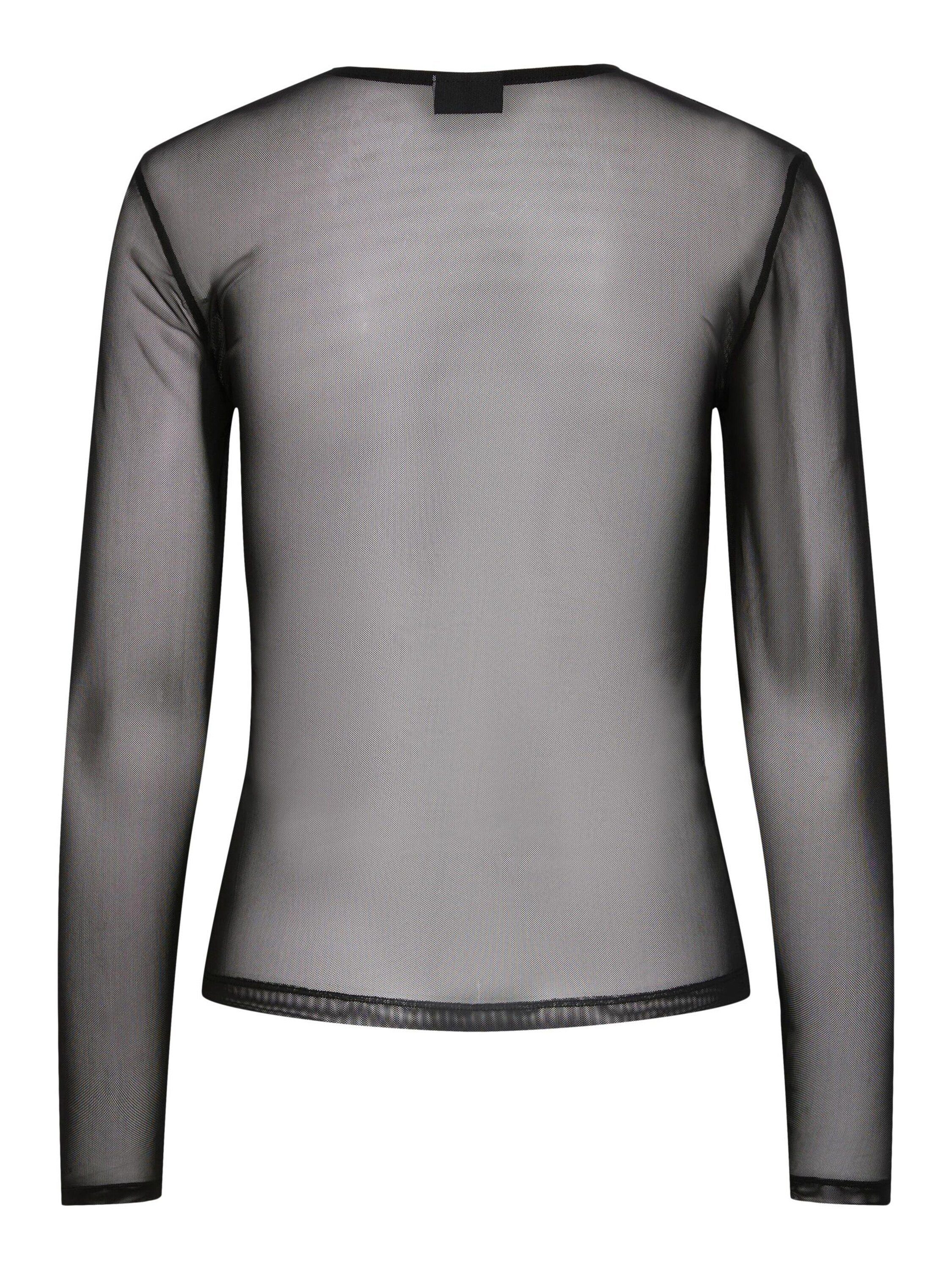 pieces Langarmshirt Ninni (1-tlg) Plain/ohne Details günstig online kaufen